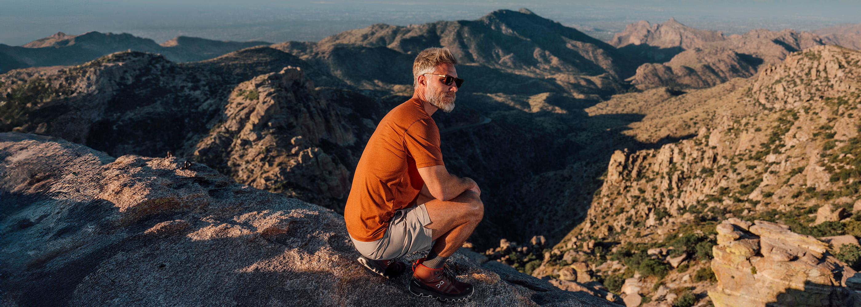 Man Alone on Mount Lemmon 