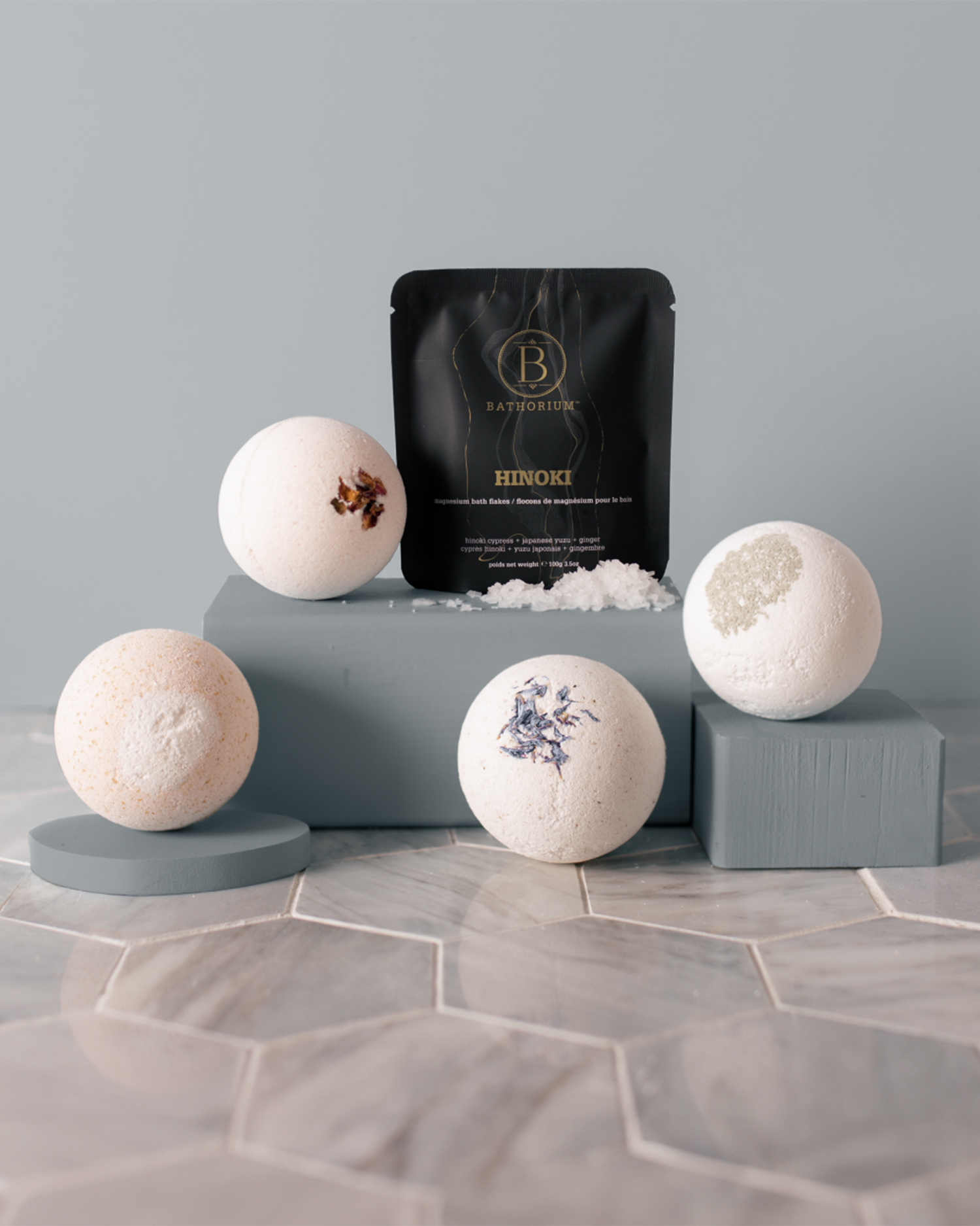 Bathorium bath products