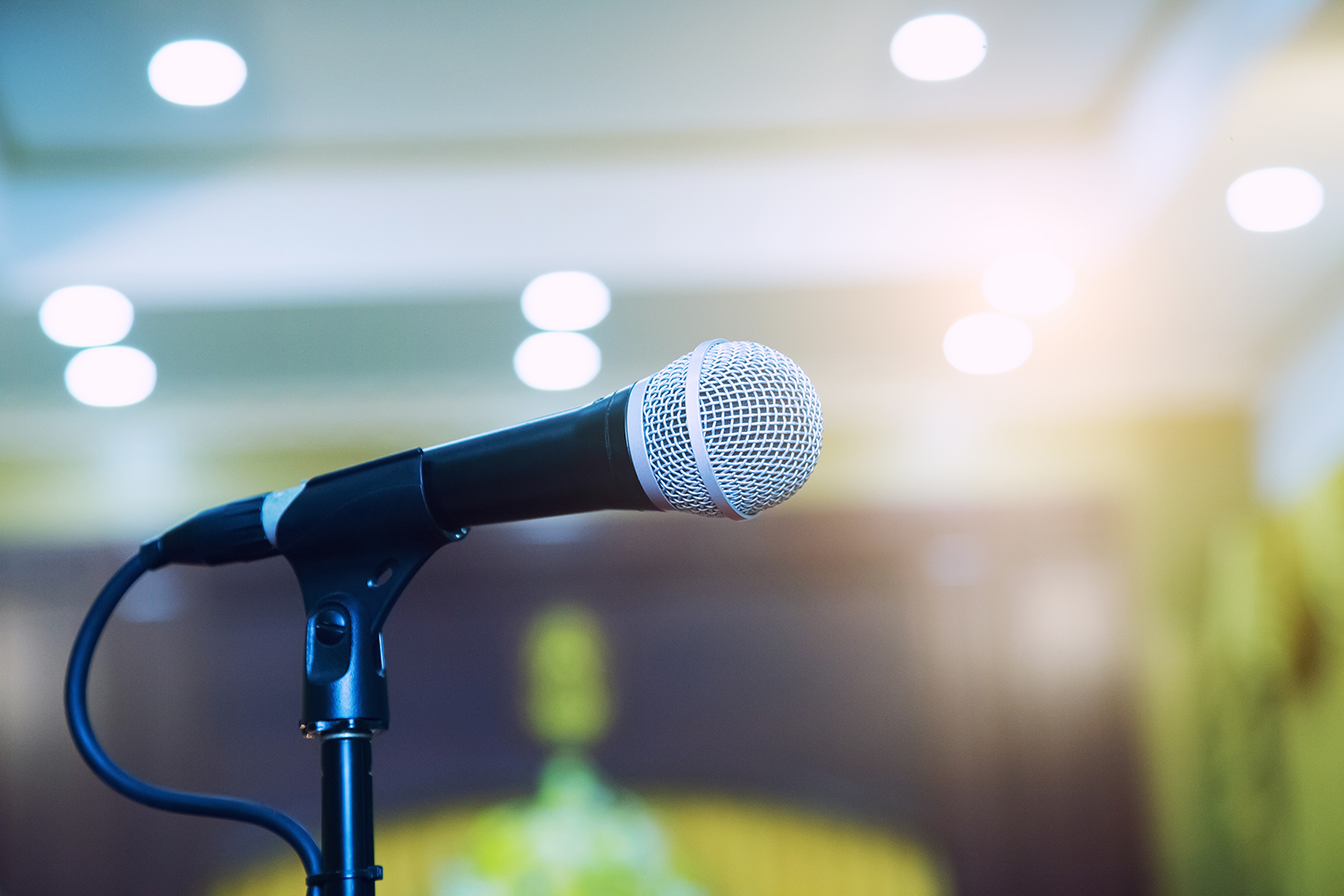 a microphone