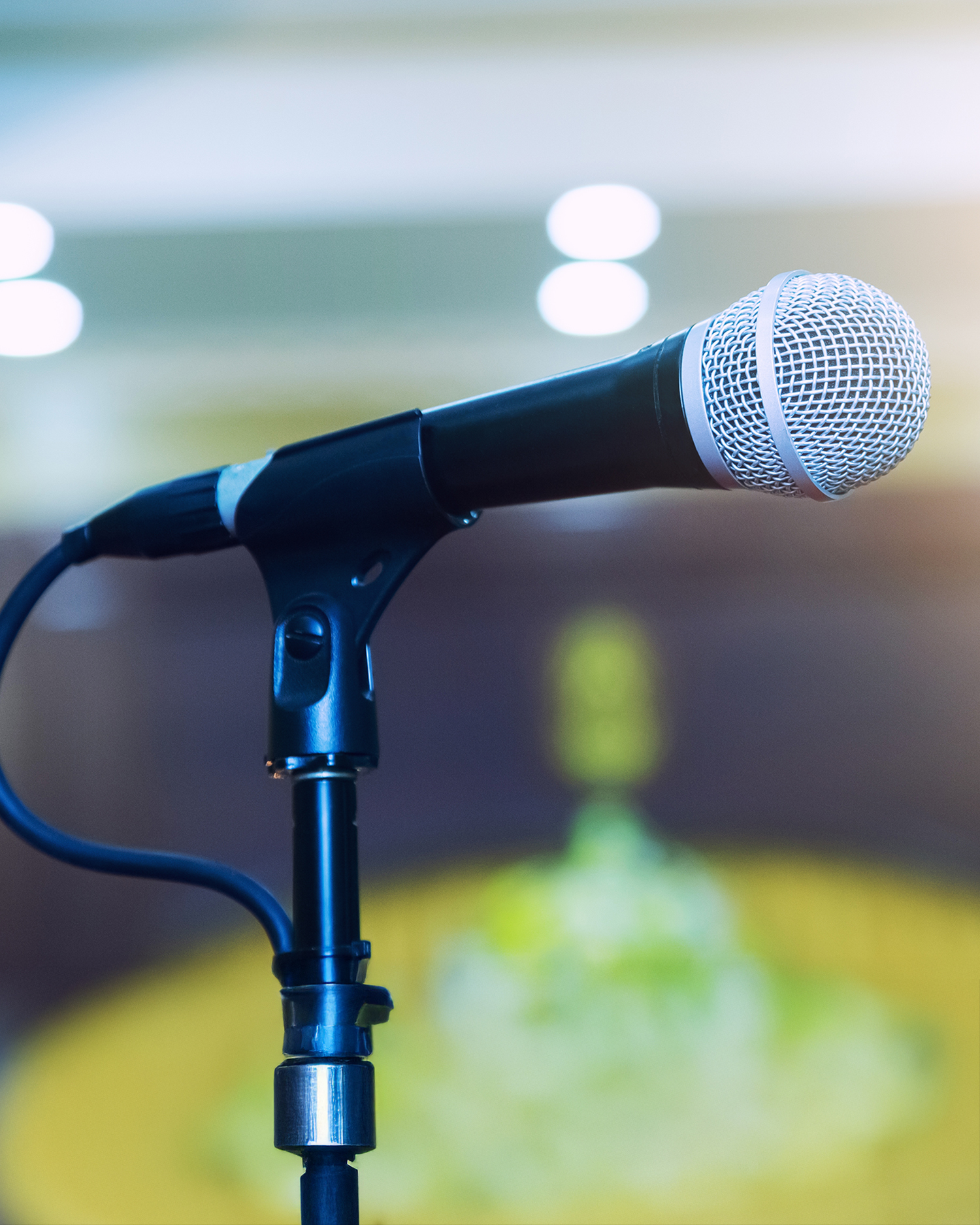 a microphone