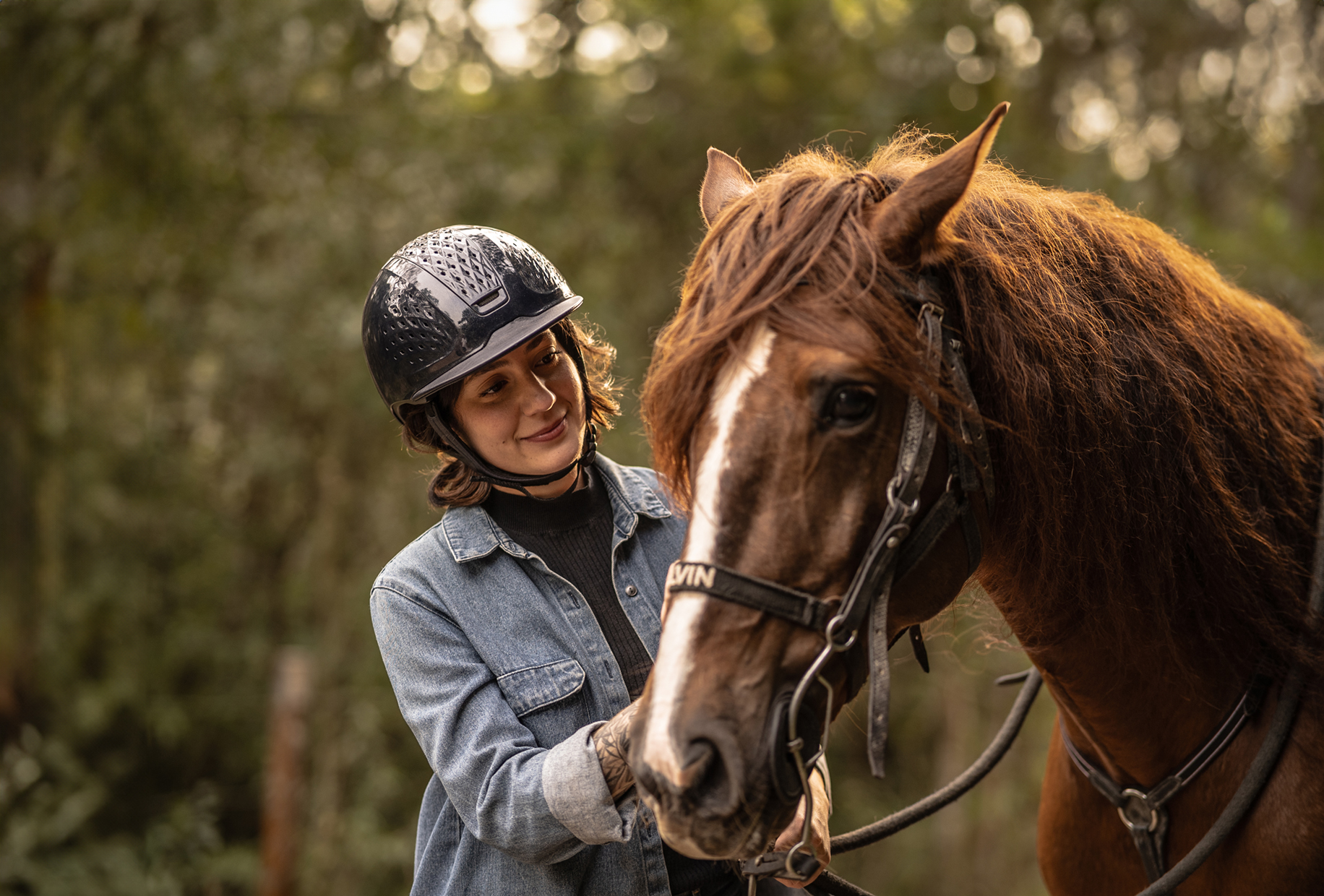 Woman During Equus Coaching