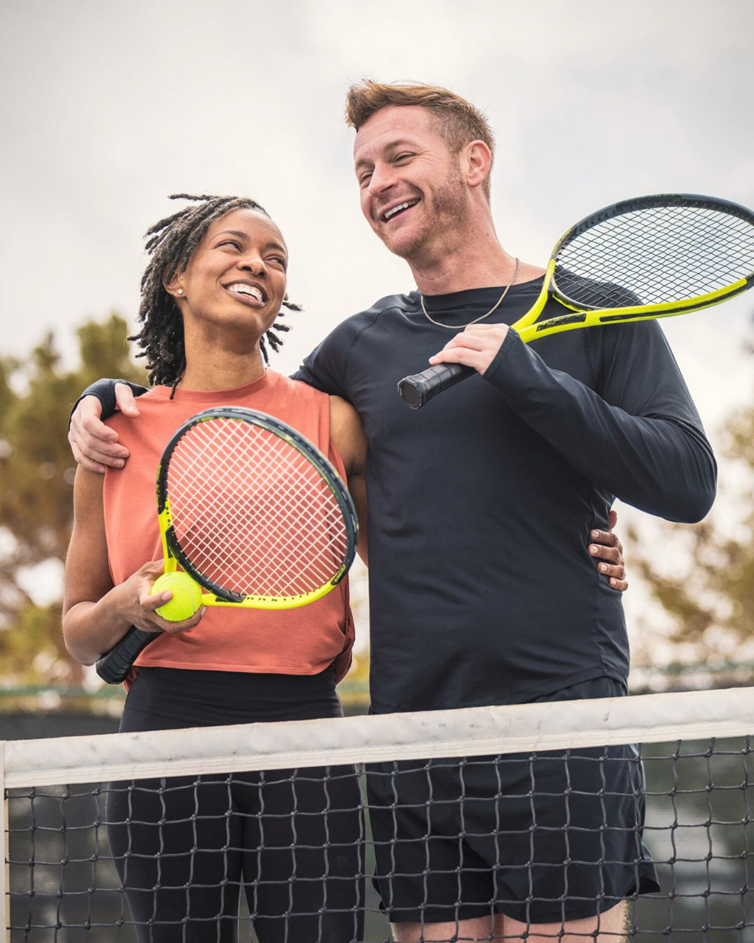 a woman playing tennis