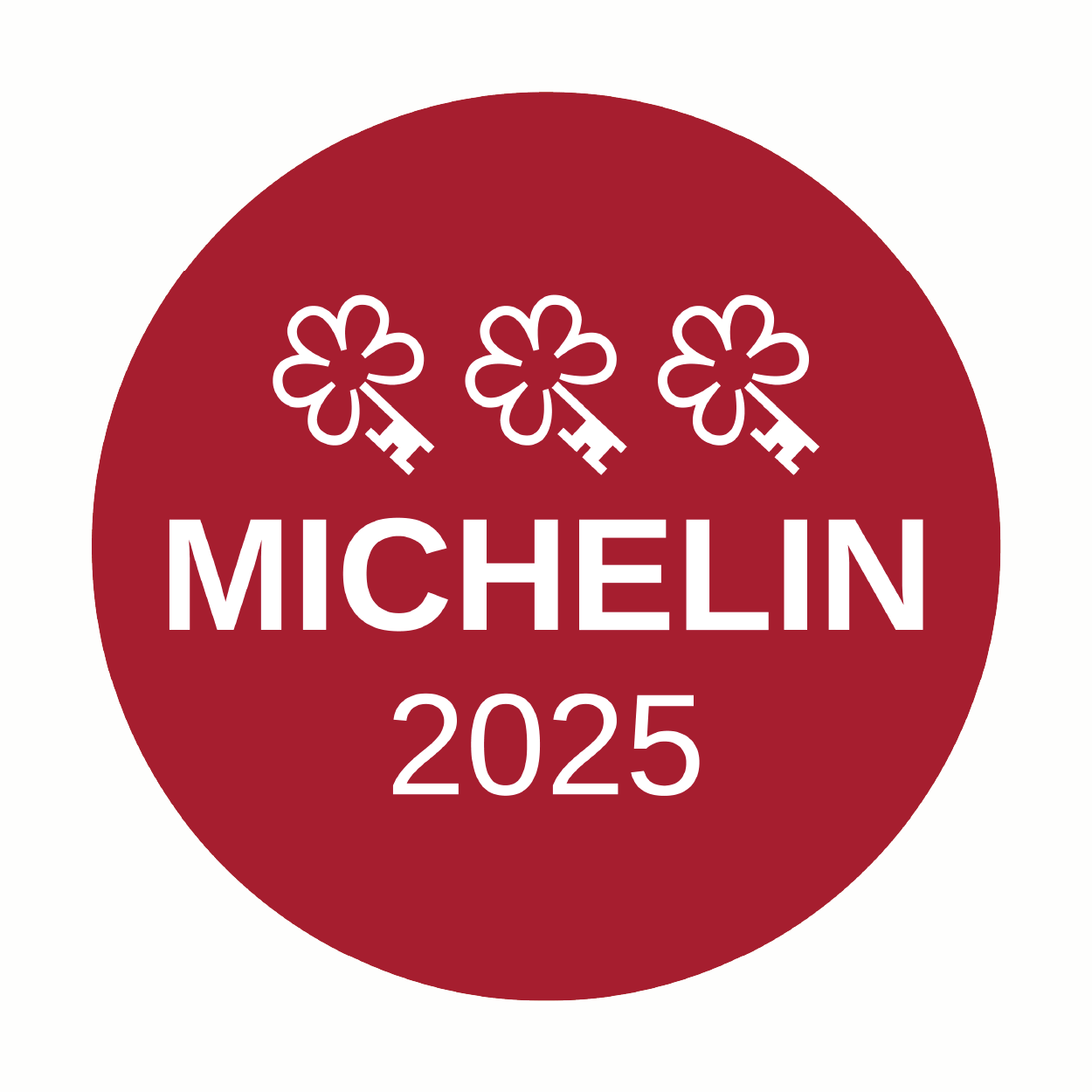 Michelin Three Key Award Logo