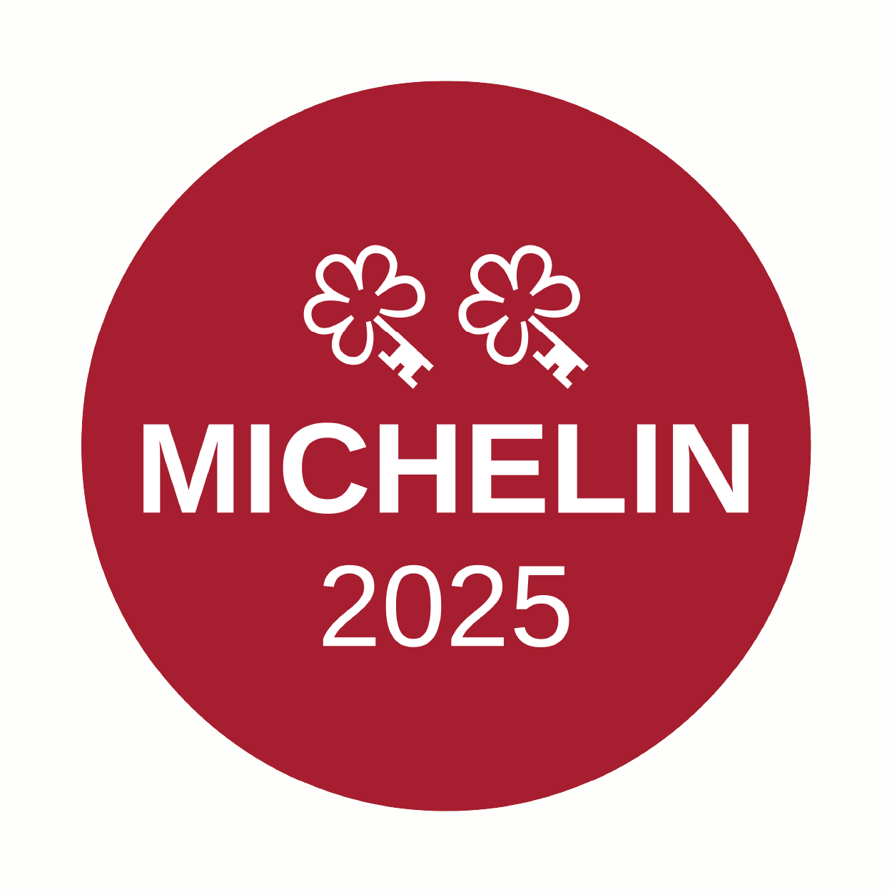 Michelin Two Key Award Logo