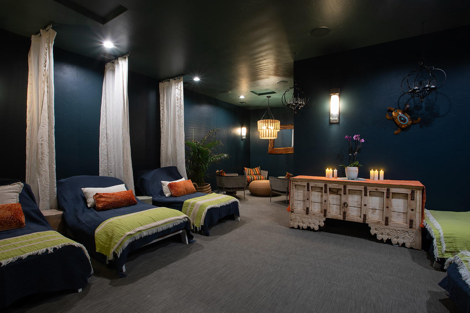Relaxation Lounge at Canyon Ranch Tucson Spa