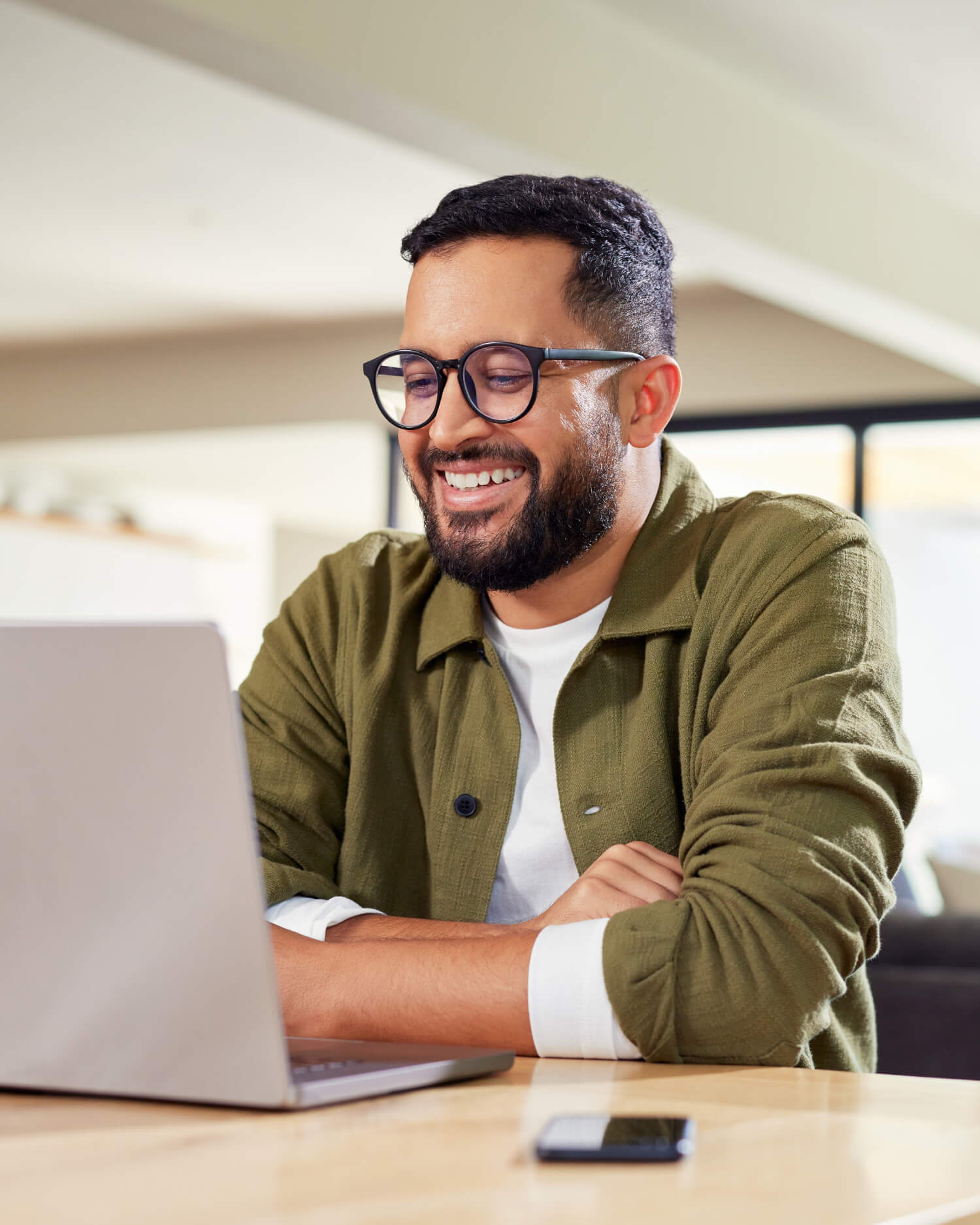 Man Attending a LONGEVITY8 Webinar Session