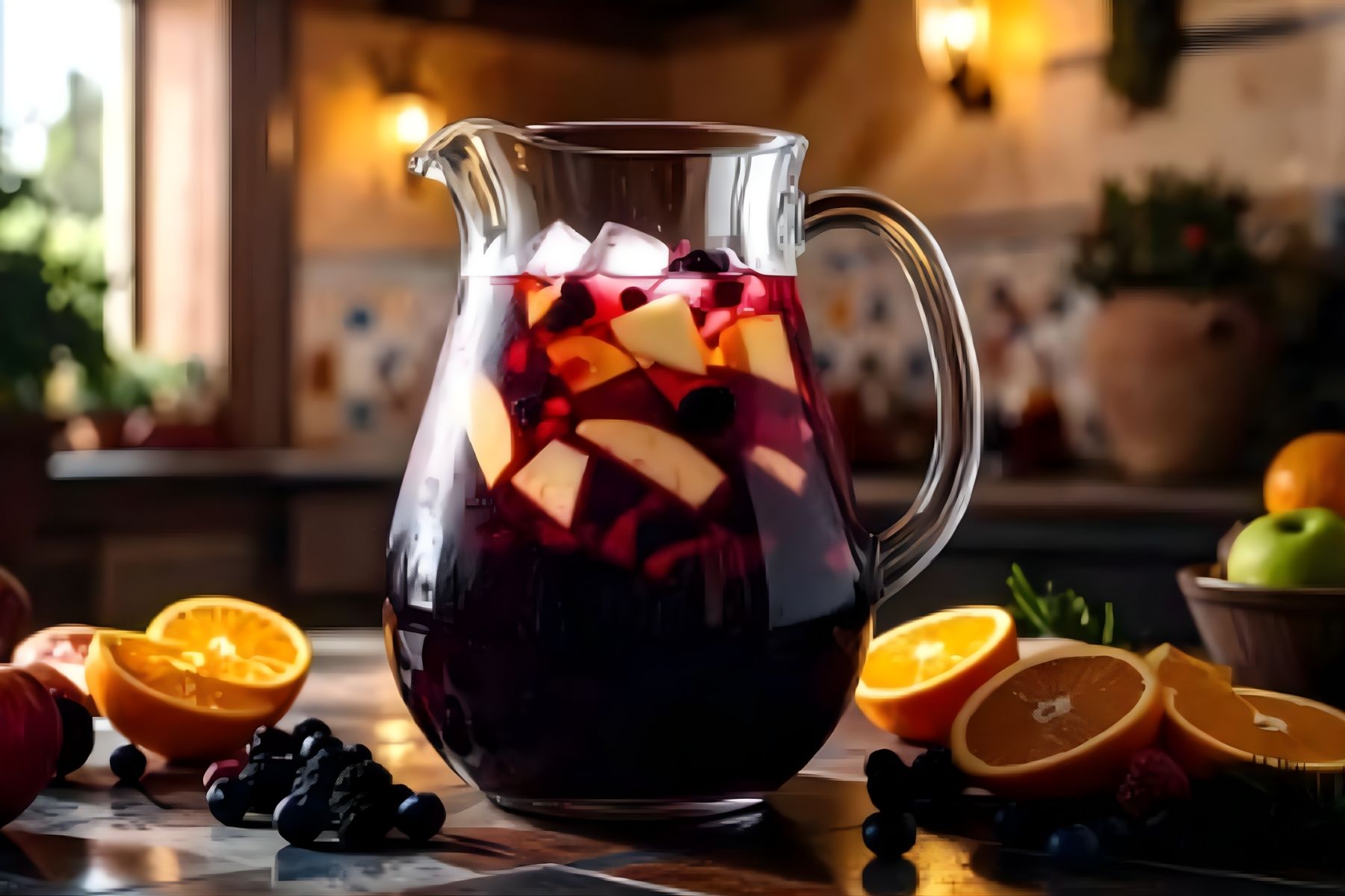Sangria Mocktail