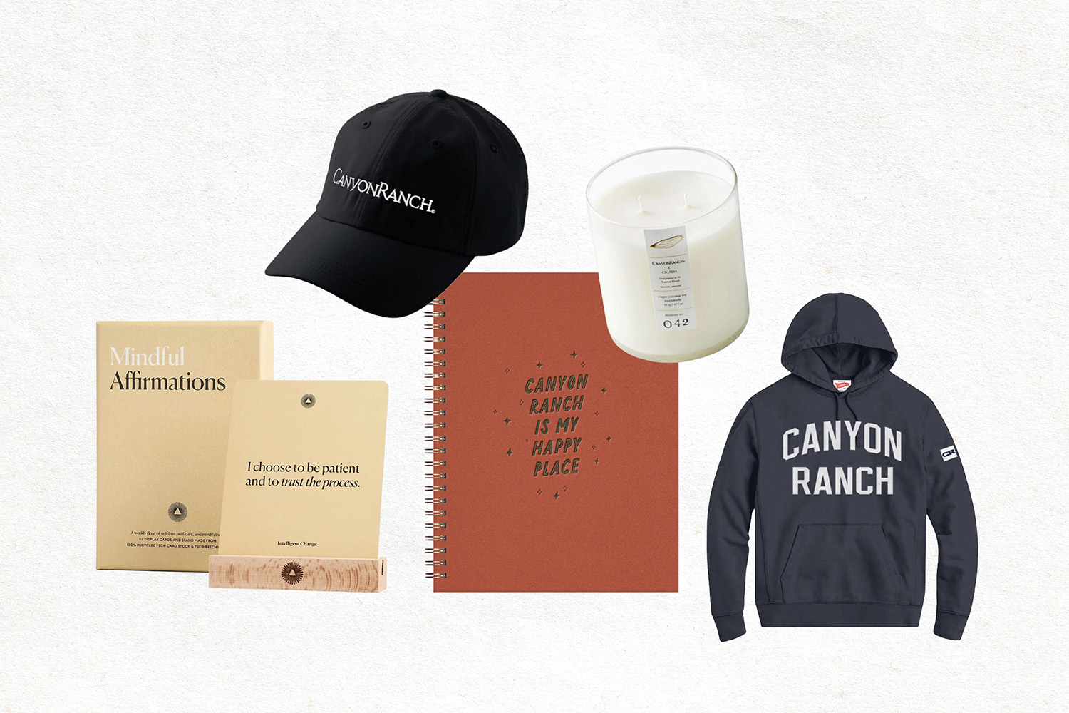 a collage of products listed on the page