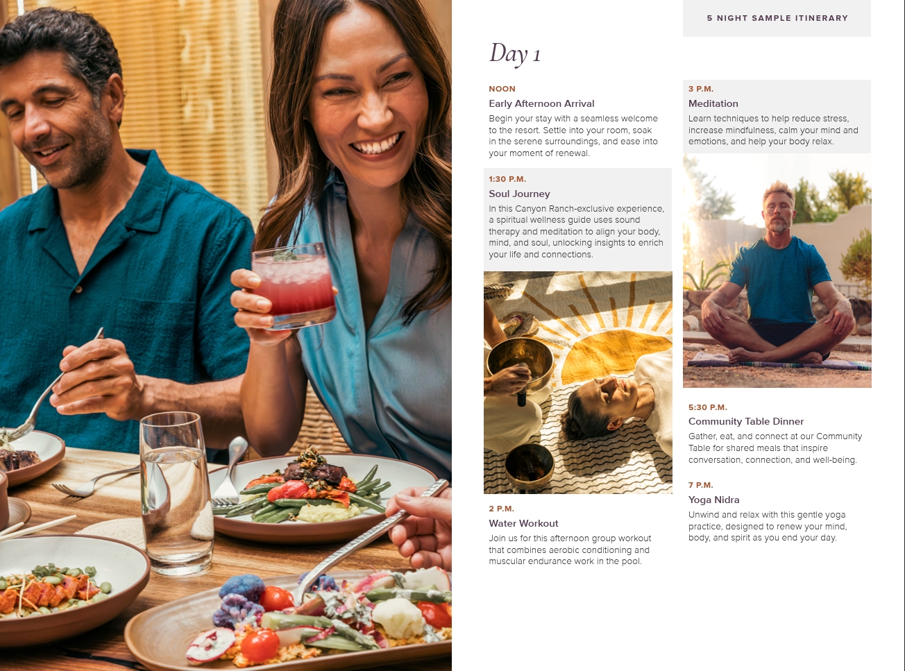 Personal Discovery Sample schedule thumbnail