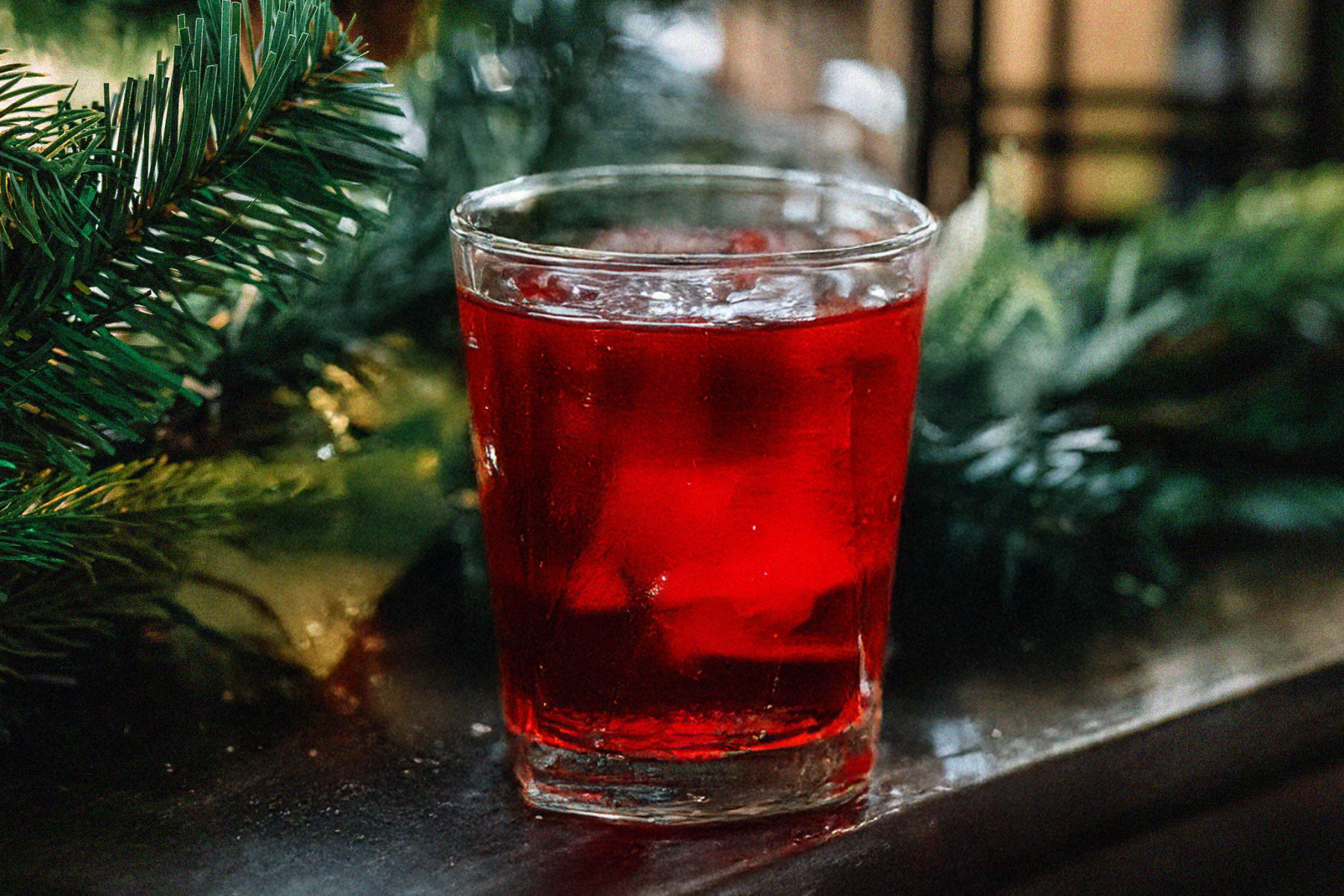 Frosted Pomegranate Cooler