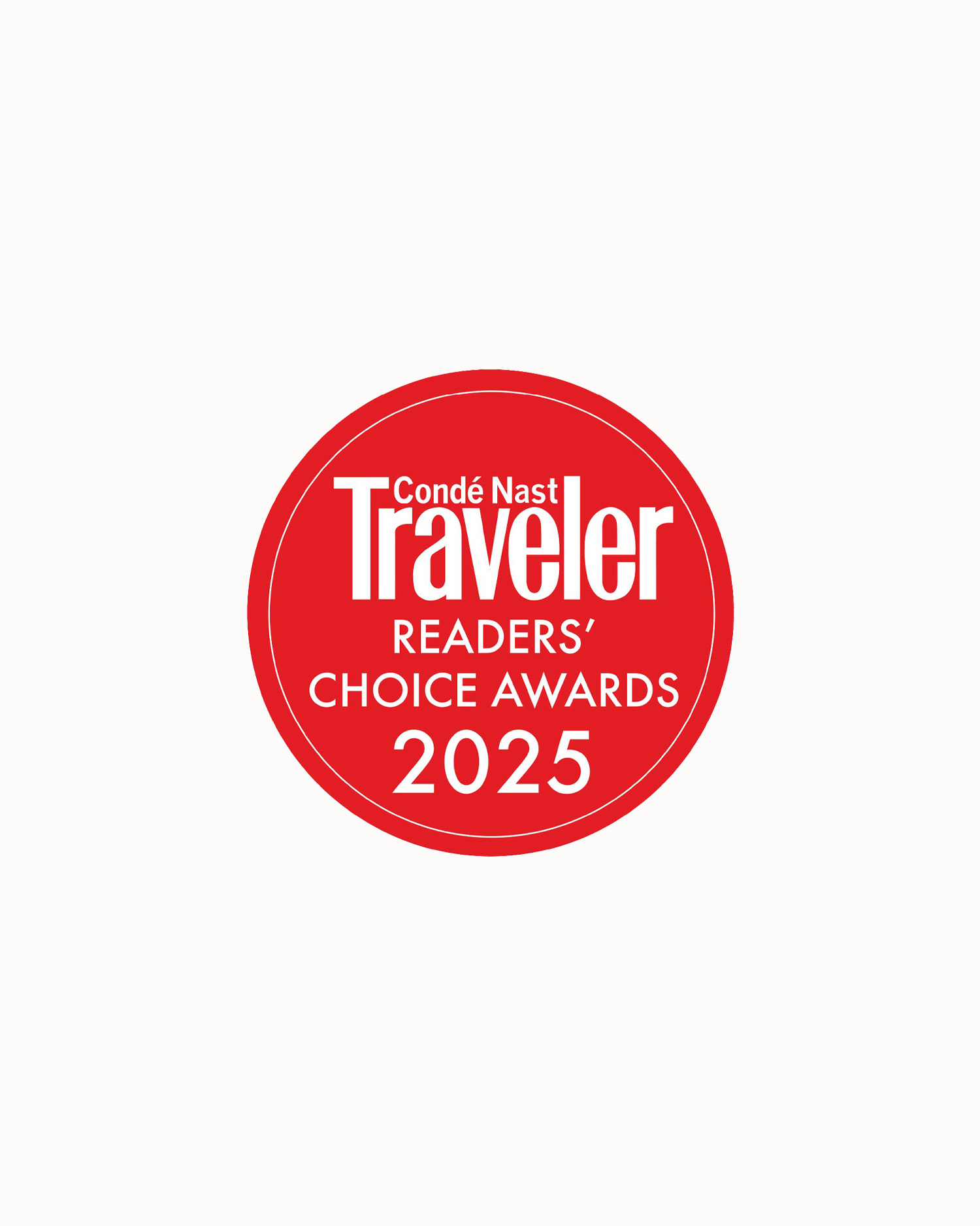 Conde Nast Traveler RCA | Award 