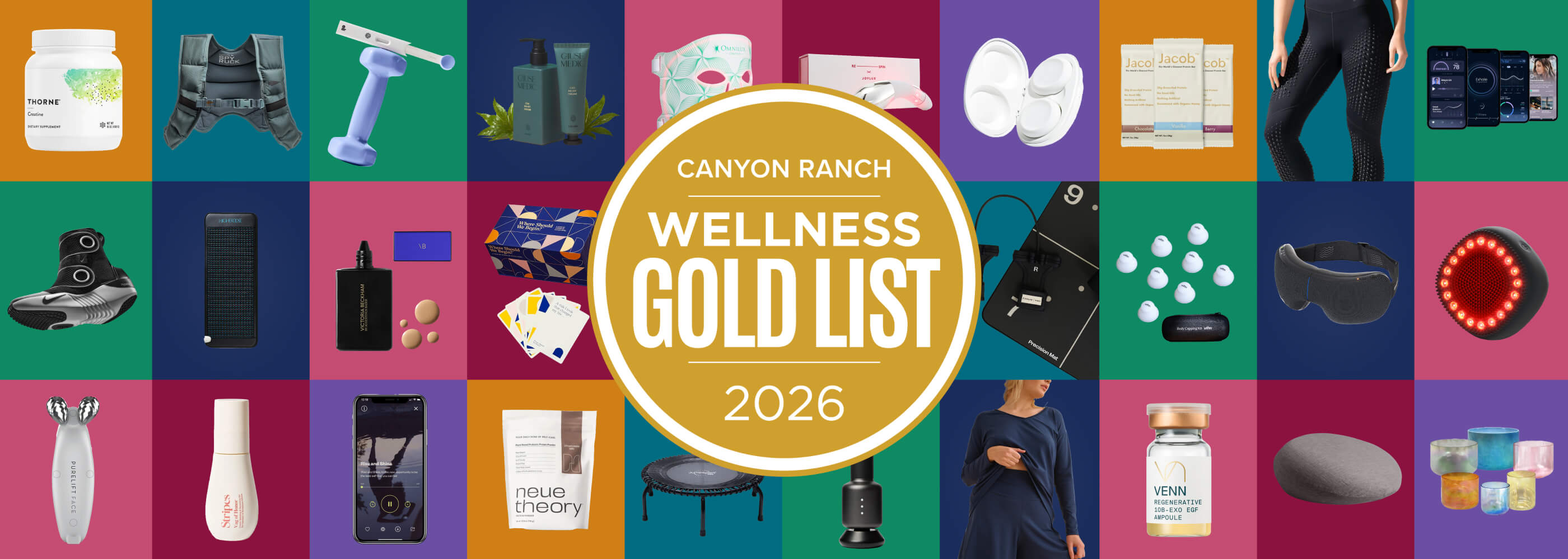 Somthing Gold is Coming copy over an image of a woman getting a steam facial