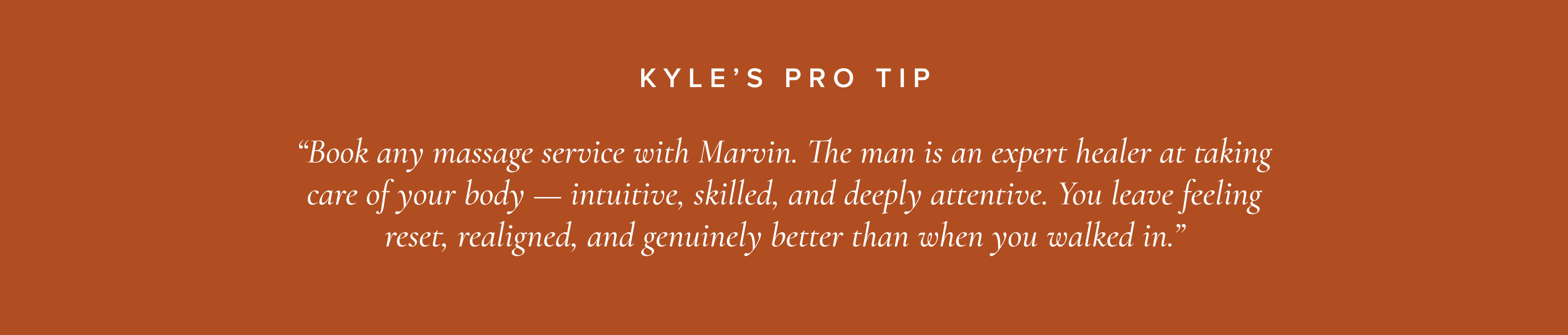 Pro Tip Kyle Lam Quote