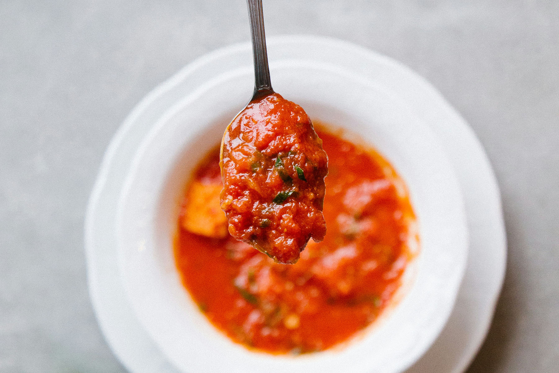 TOMATO, PORTOBELLO MUSHROOM & LENTIL SAUCE