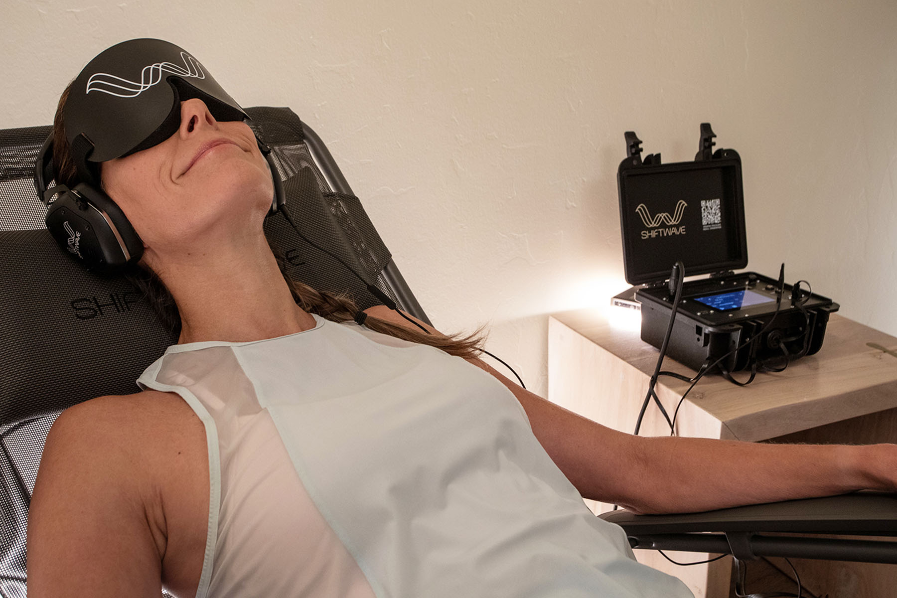 a woman in a Shiftwave Pro