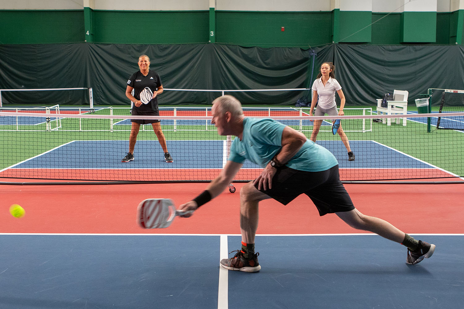 a man on a tennis court
