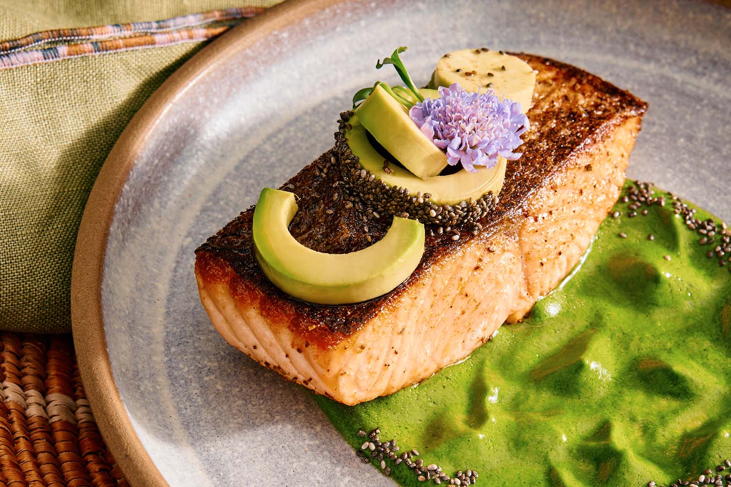 a healthy meal from Canyon Ranch 