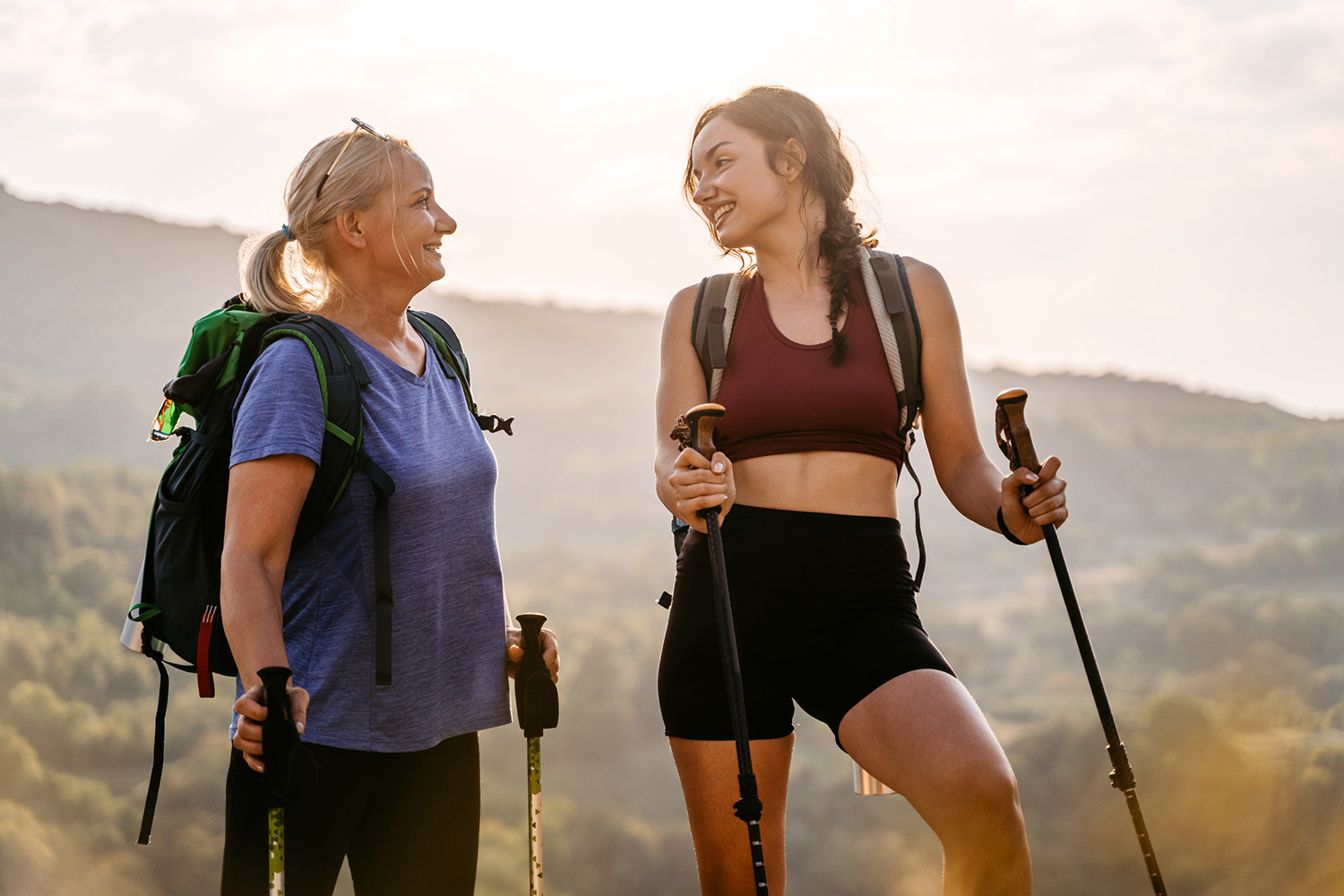 a group of women hiking near Canyon Ranch Tucson