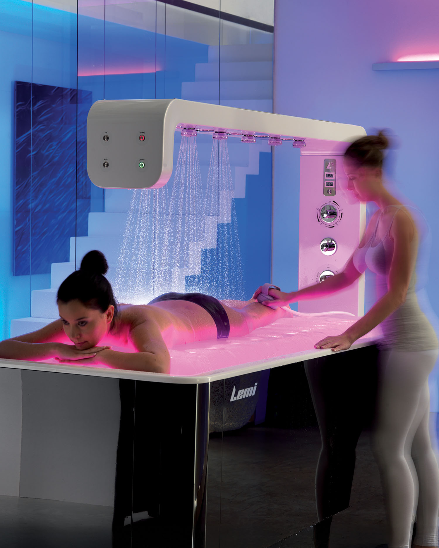 Treatment on Lemi® Vichy Steam Table at Canyon Ranch Wellness Club