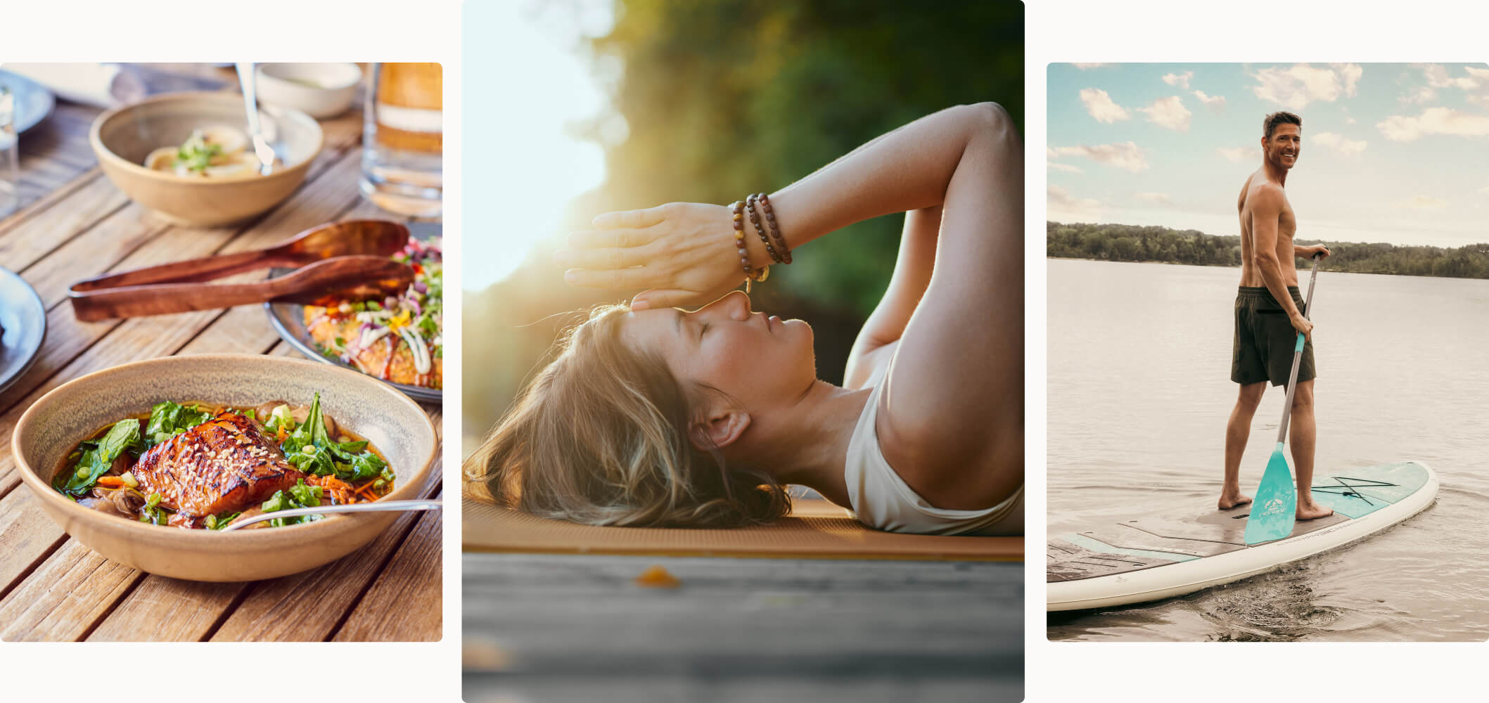 A collage of activities at Austin Resort