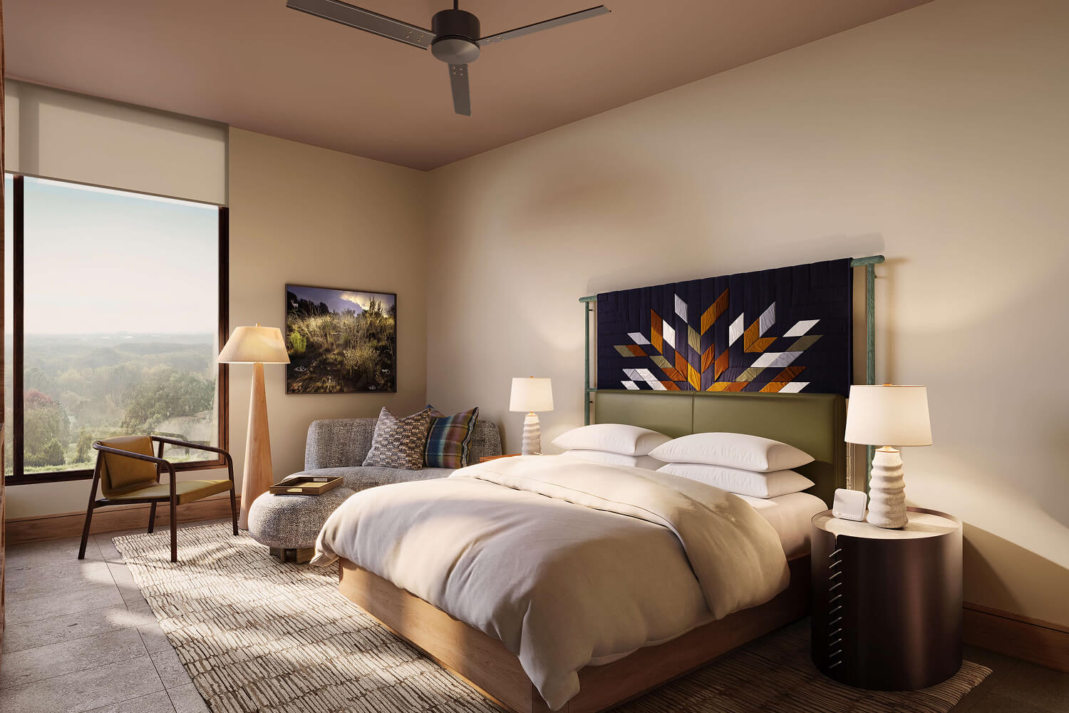 Austin King Bed Room