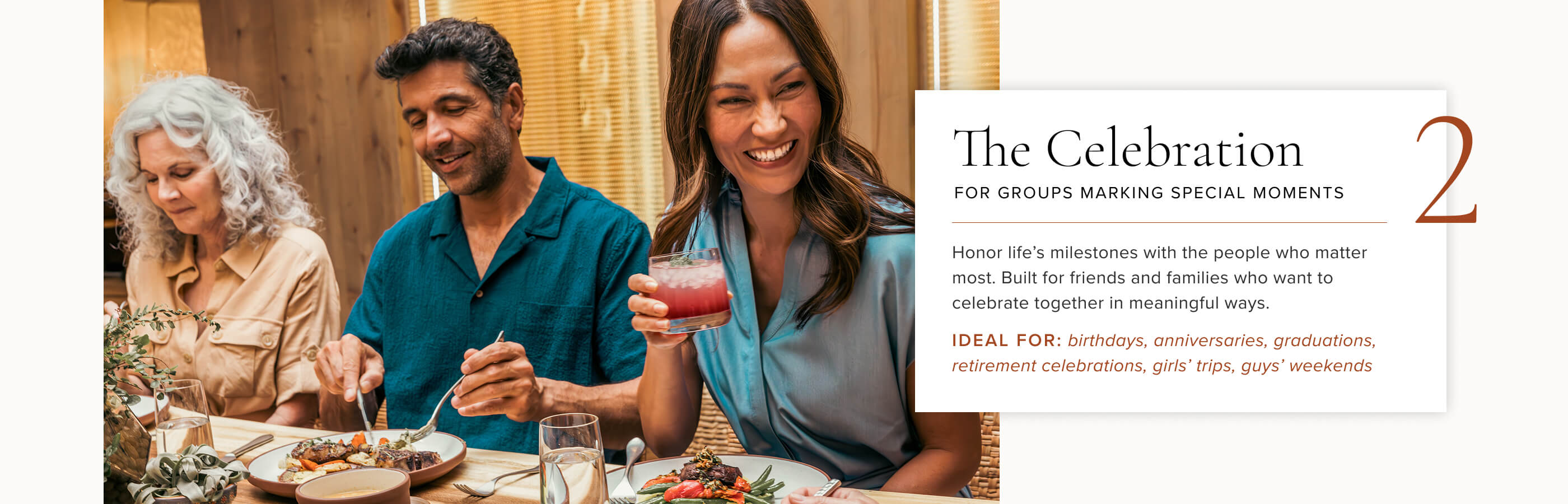 A group family stay at Canyon Ranch