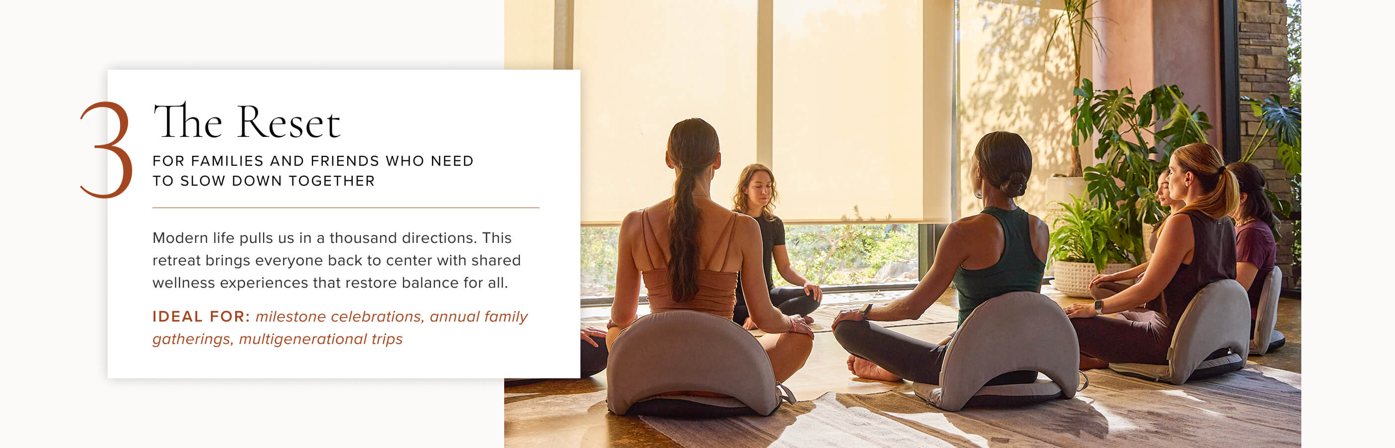 Custom packages to reset family relations