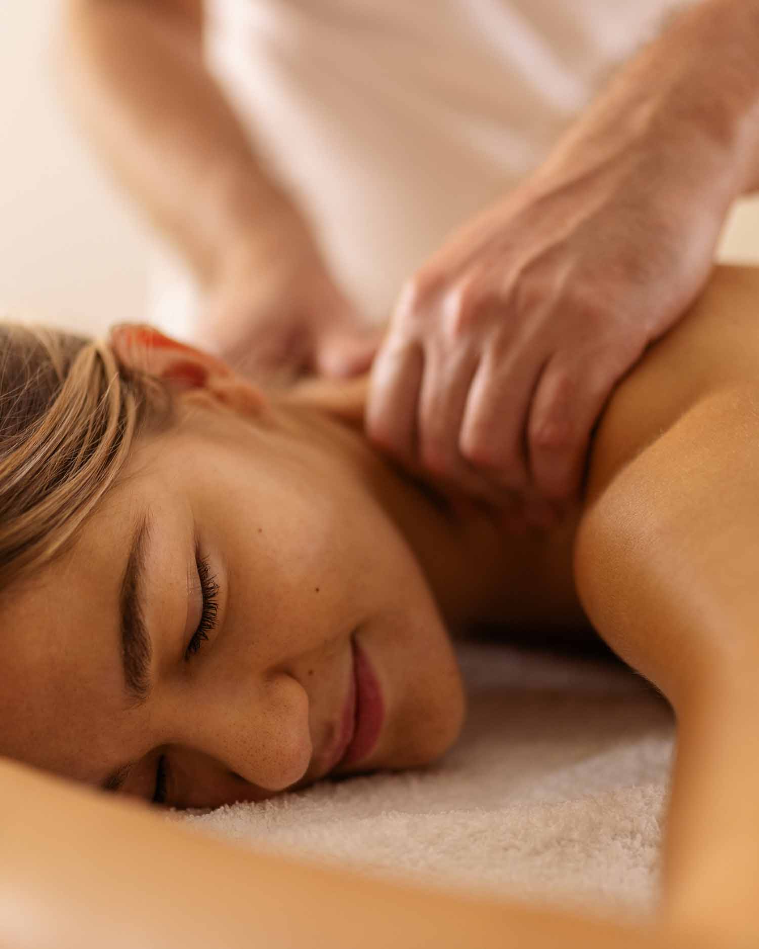Woman Receiving a Facial 