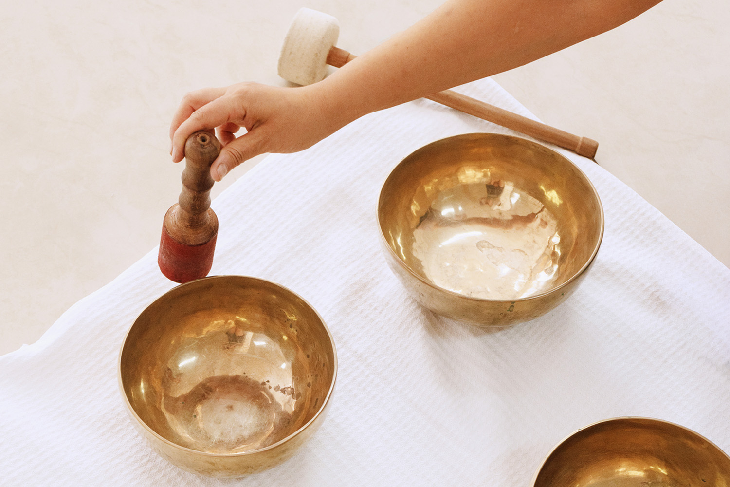 A Display of Sound Bowls 