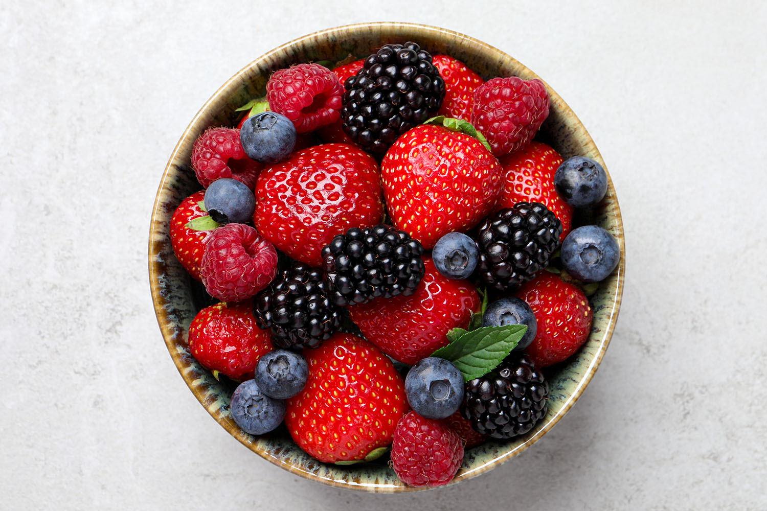 a bowl of fruit