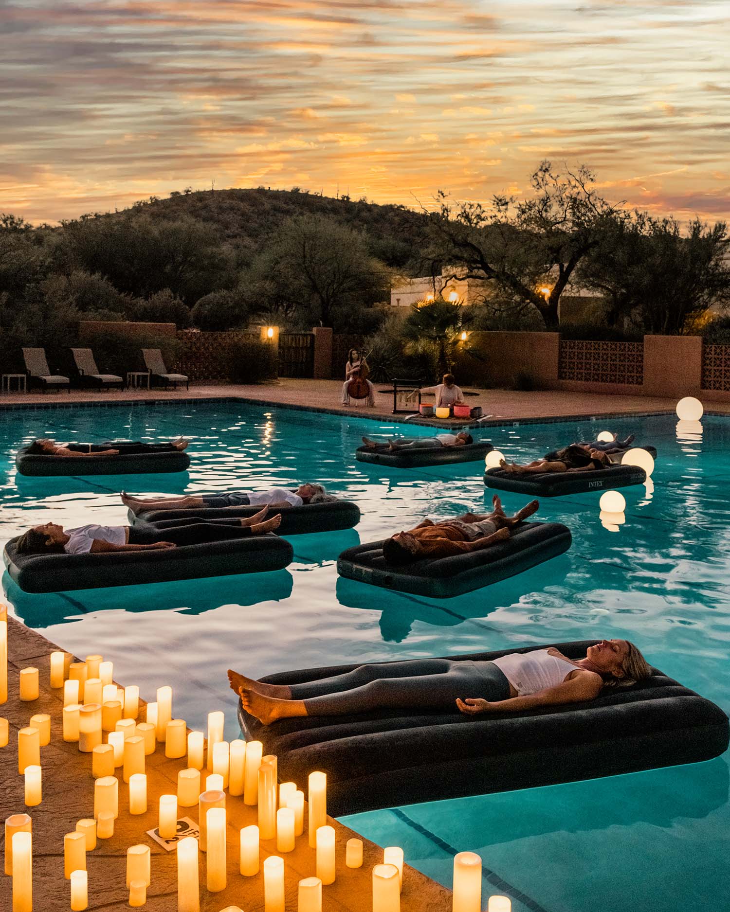 Floating Sound Meditation at Canyon Ranch