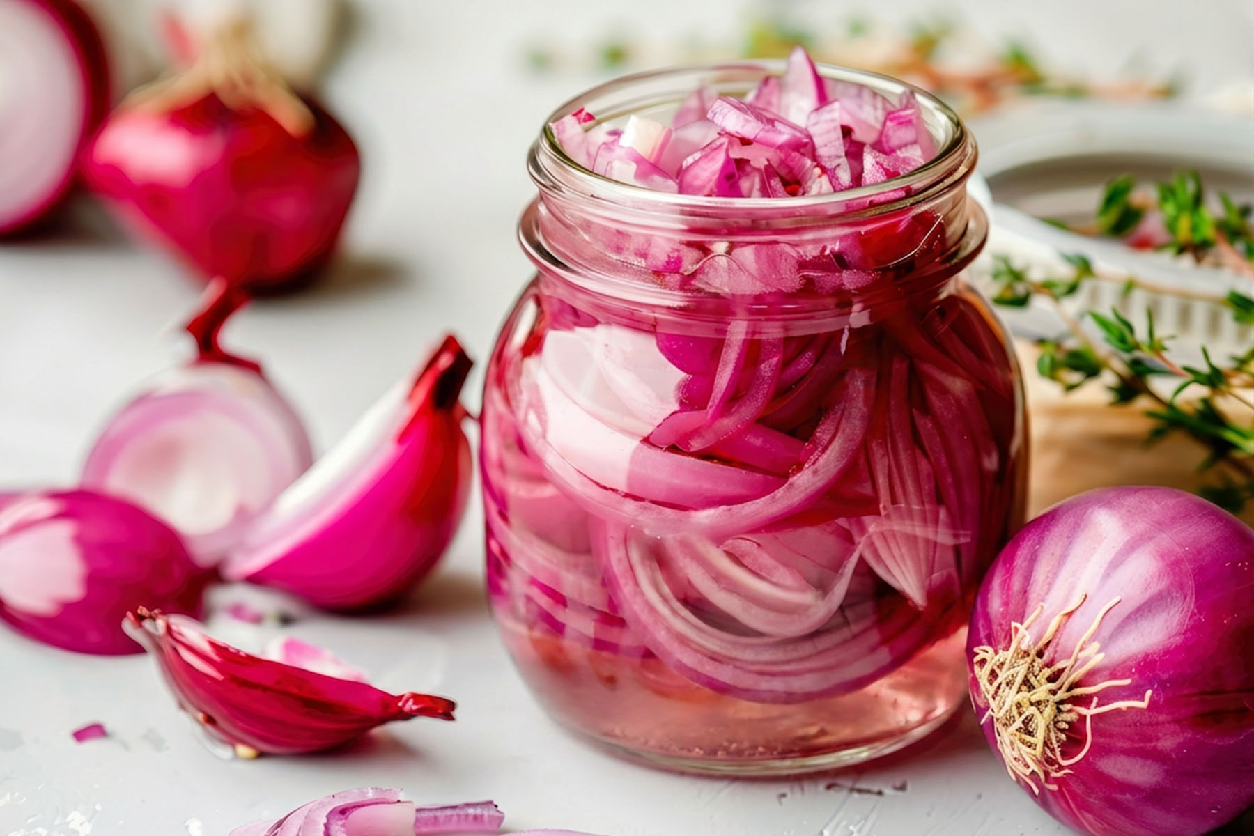 Pickled Red Onions 