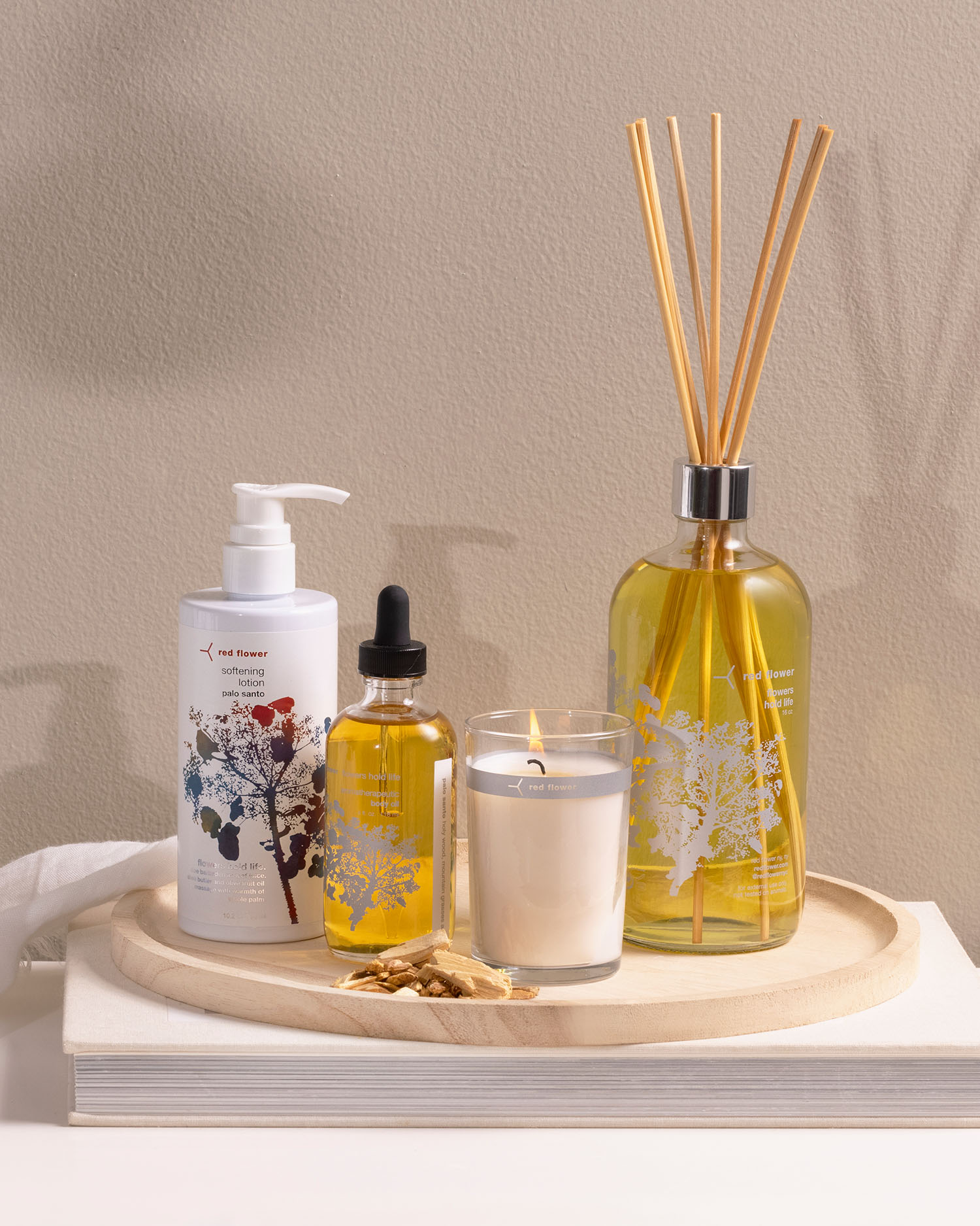 A Display of Redflower Products