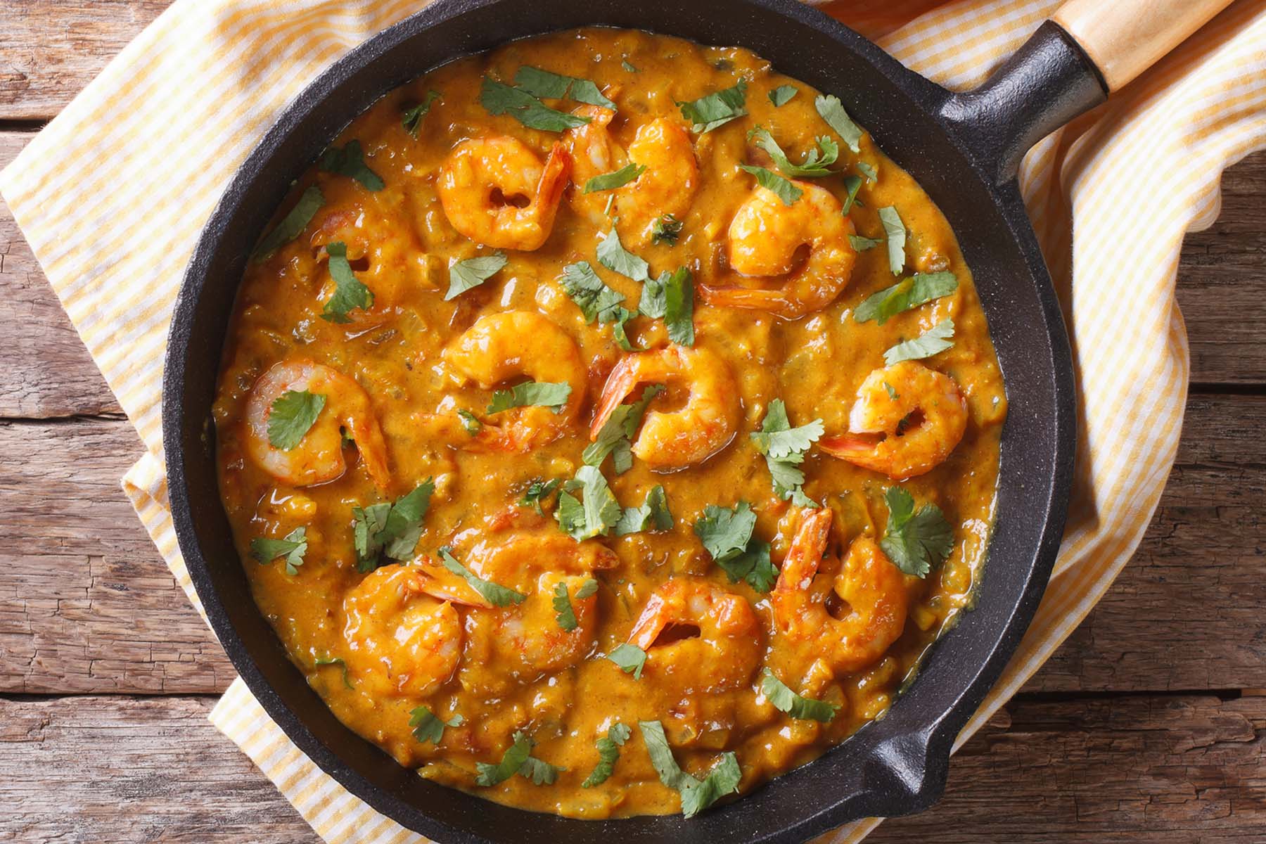 Red Thai Shrimp Curry 
