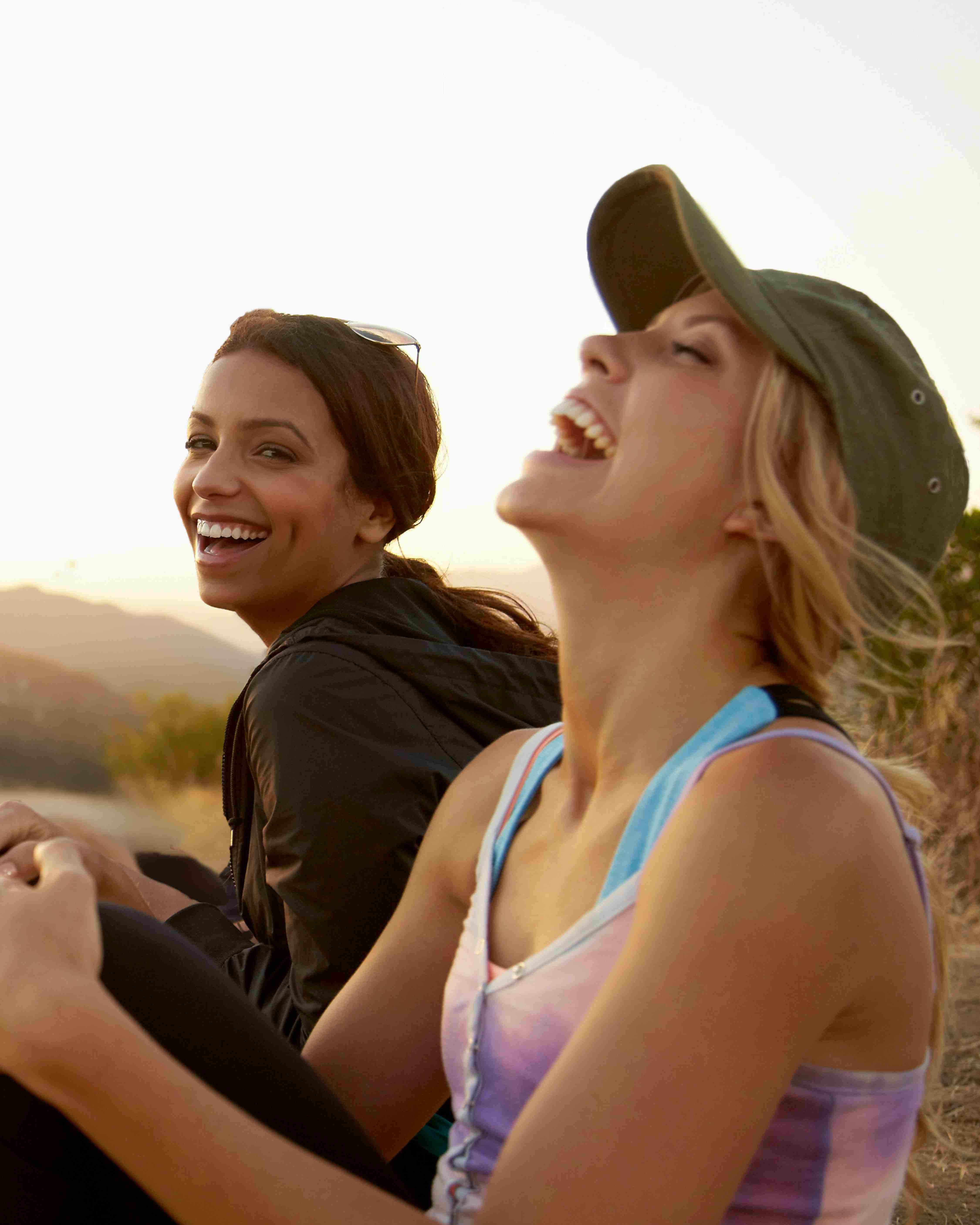 women laughing at Canyon Ranch Tucson Health + Spa Resort
