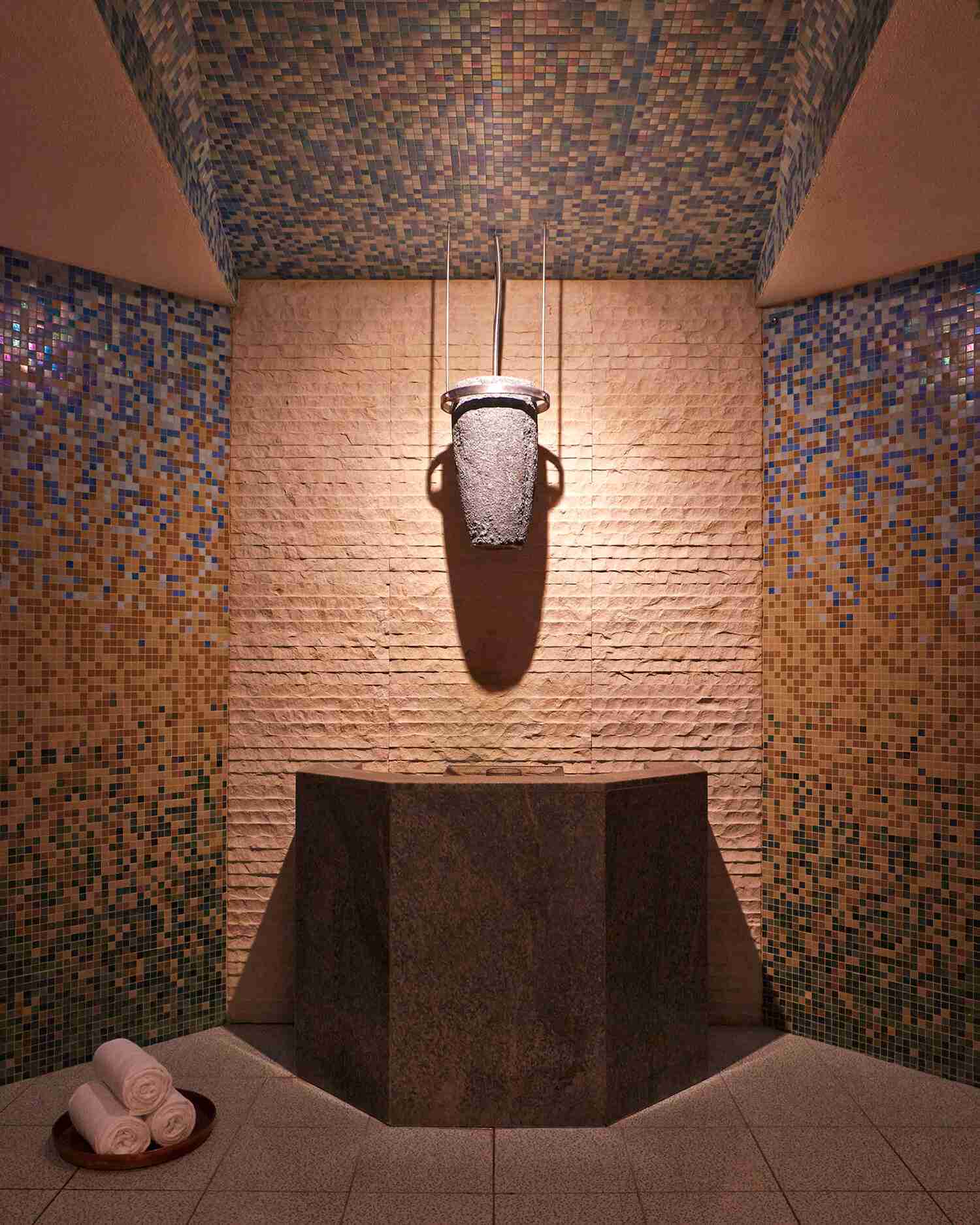 A woman in the lyconium at Canyon Ranch Las Vegas