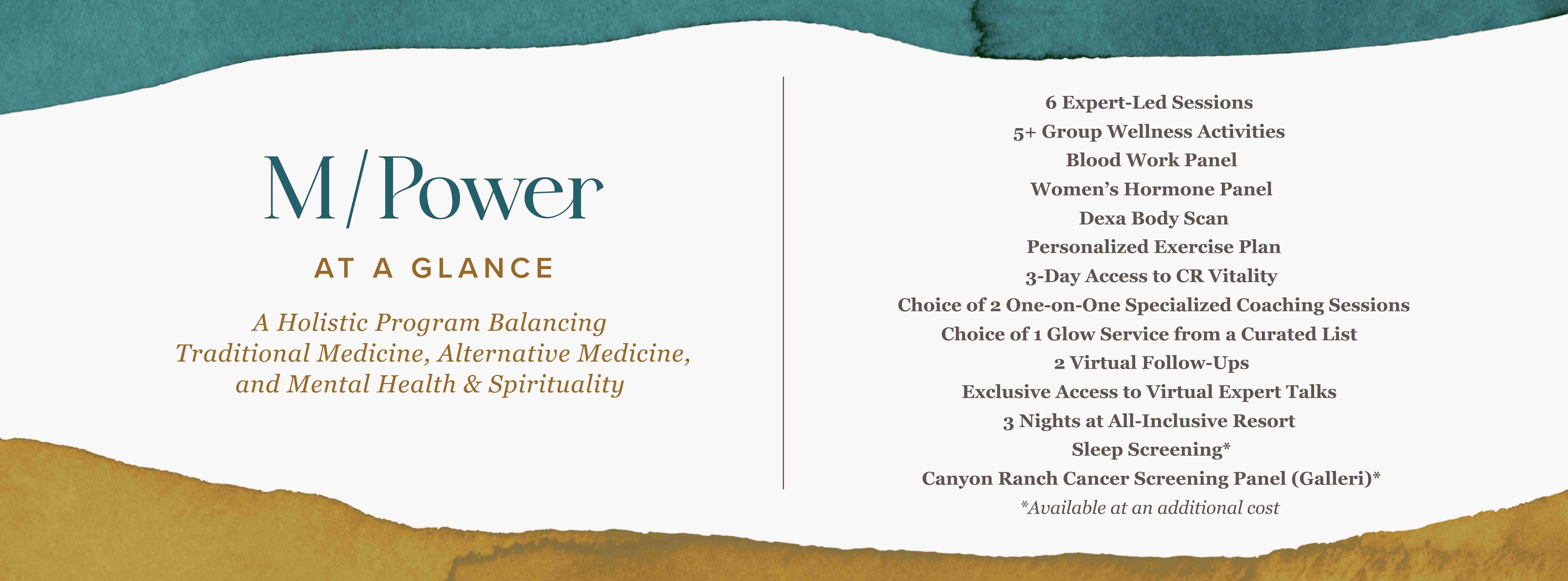 What's included in MPower