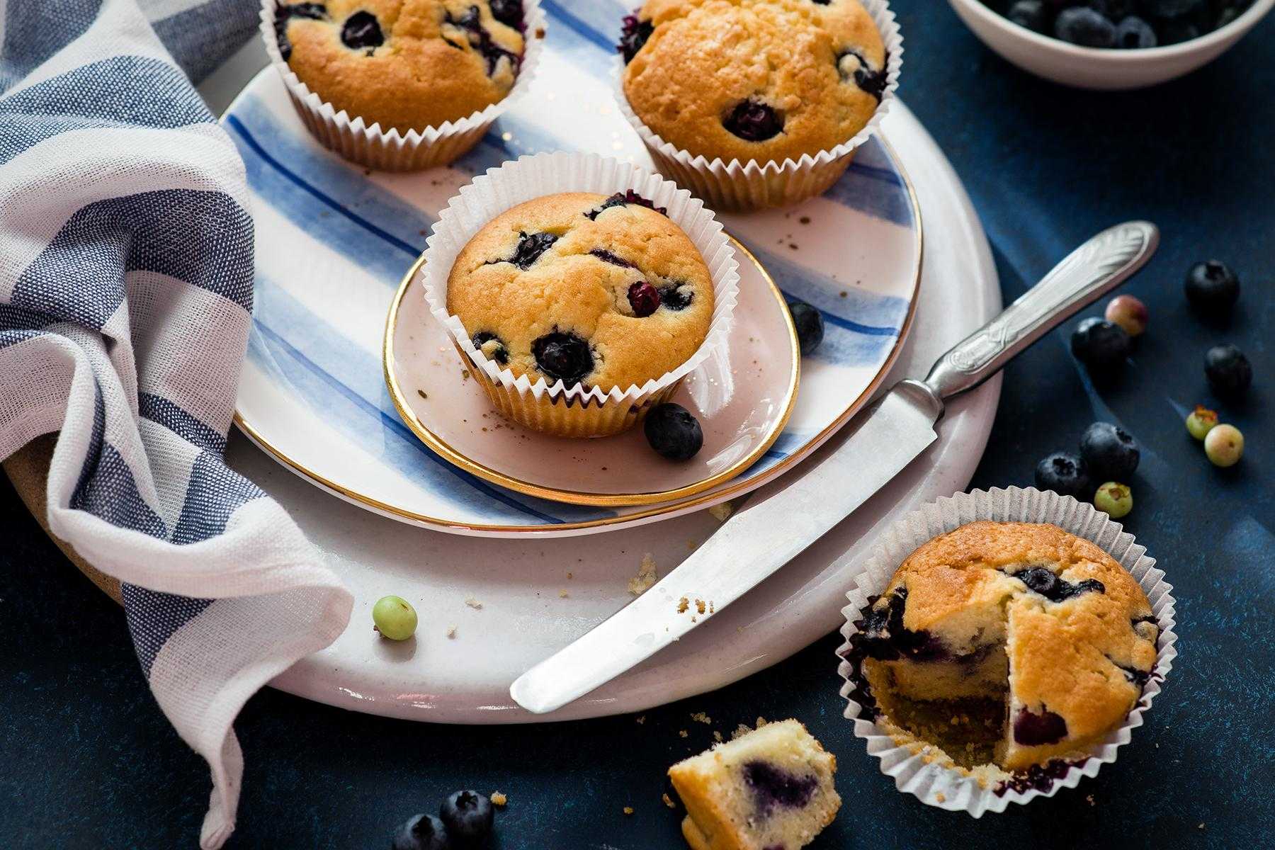 Canyon Ranch Blueberry Lemon Muffins.