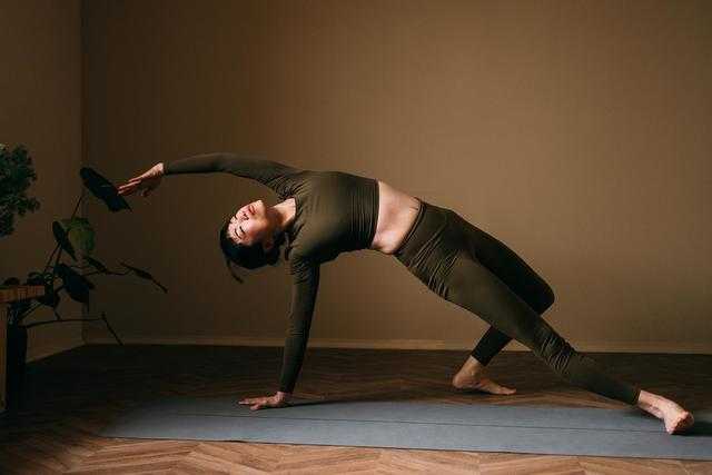 Woman Practicing Yoga