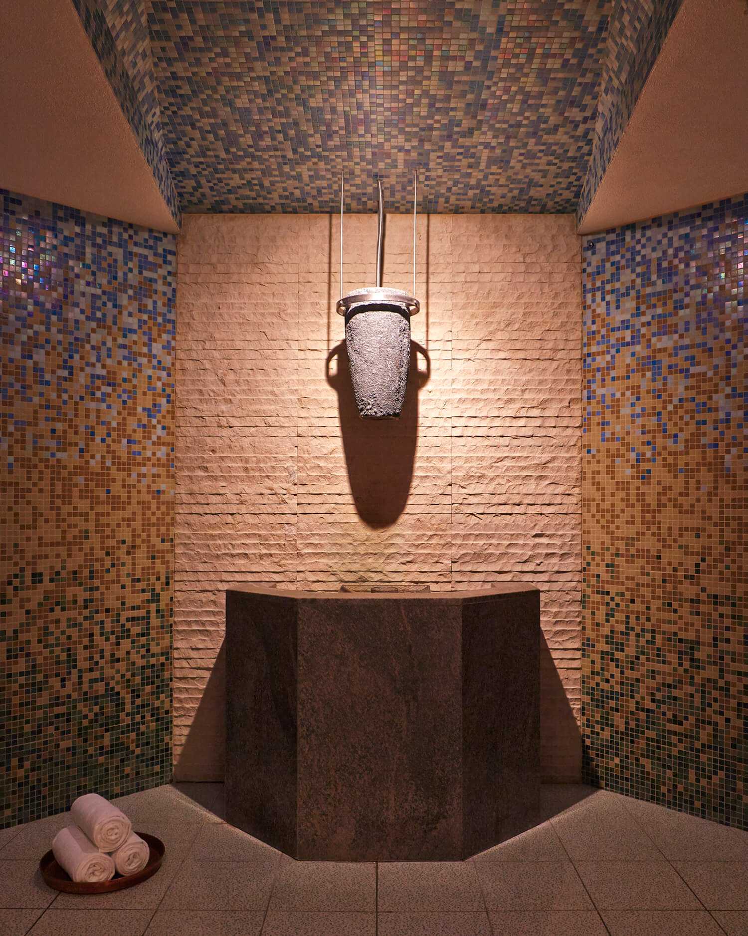 A woman in the lyconium at Canyon Ranch Las Vegas