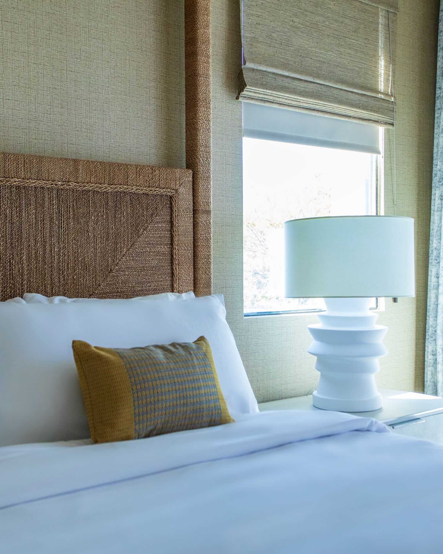 Close Up Bedroom Nightstand 