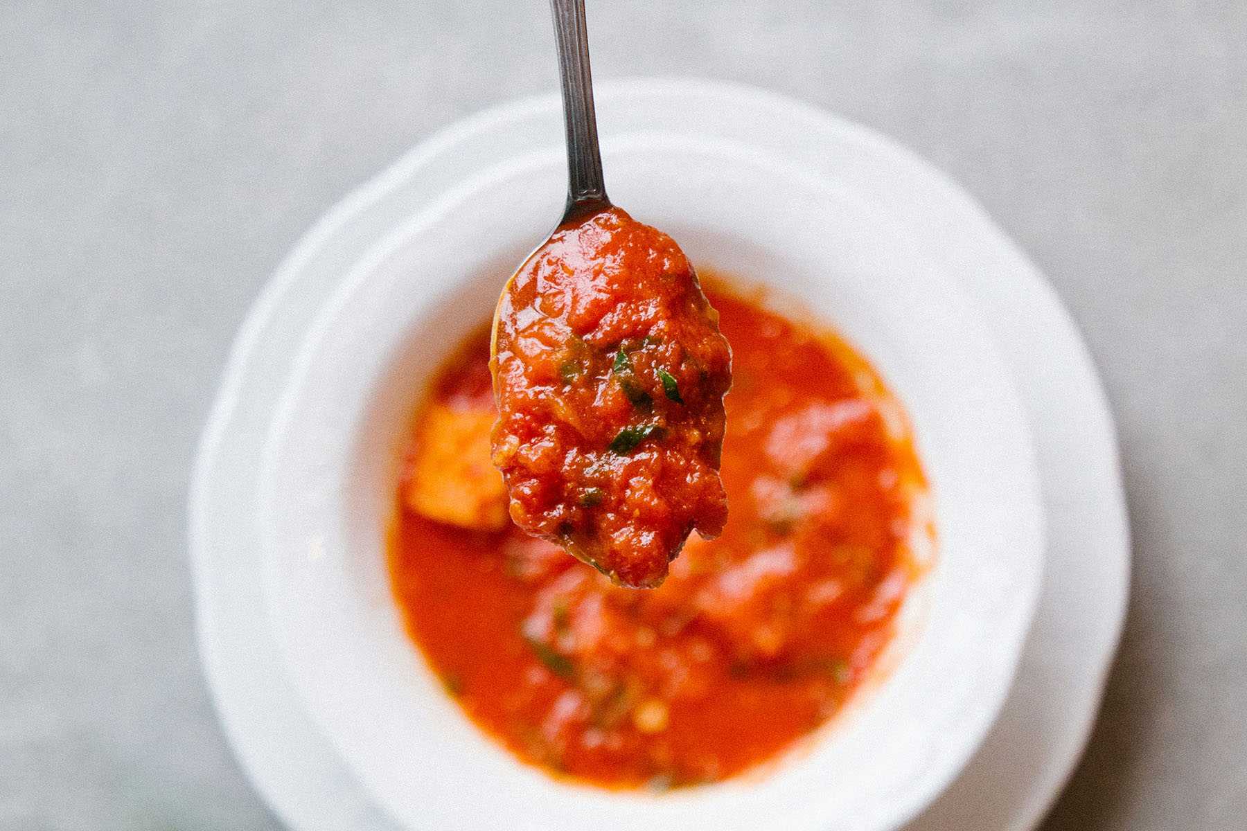 TOMATO, PORTOBELLO MUSHROOM & LENTIL SAUCE