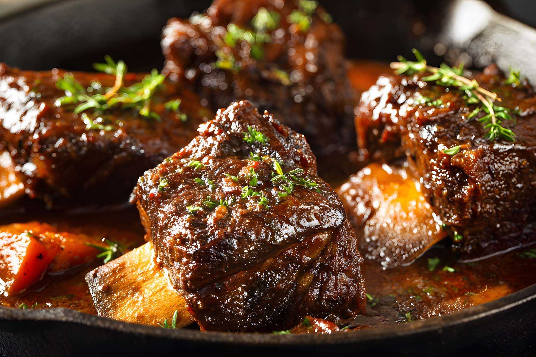 Gochujang Braised Short Ribs 