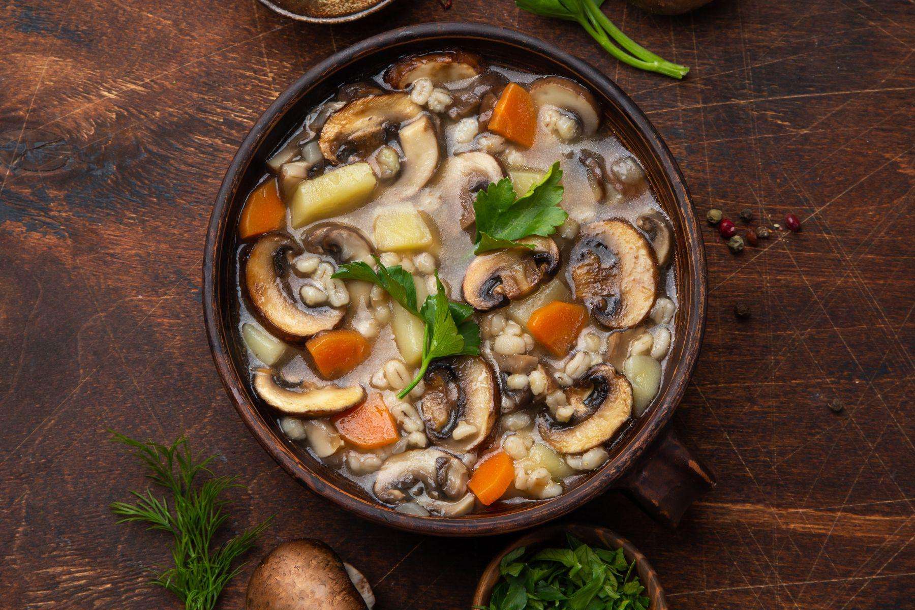 Hearty Barley and Vegetable Soup
