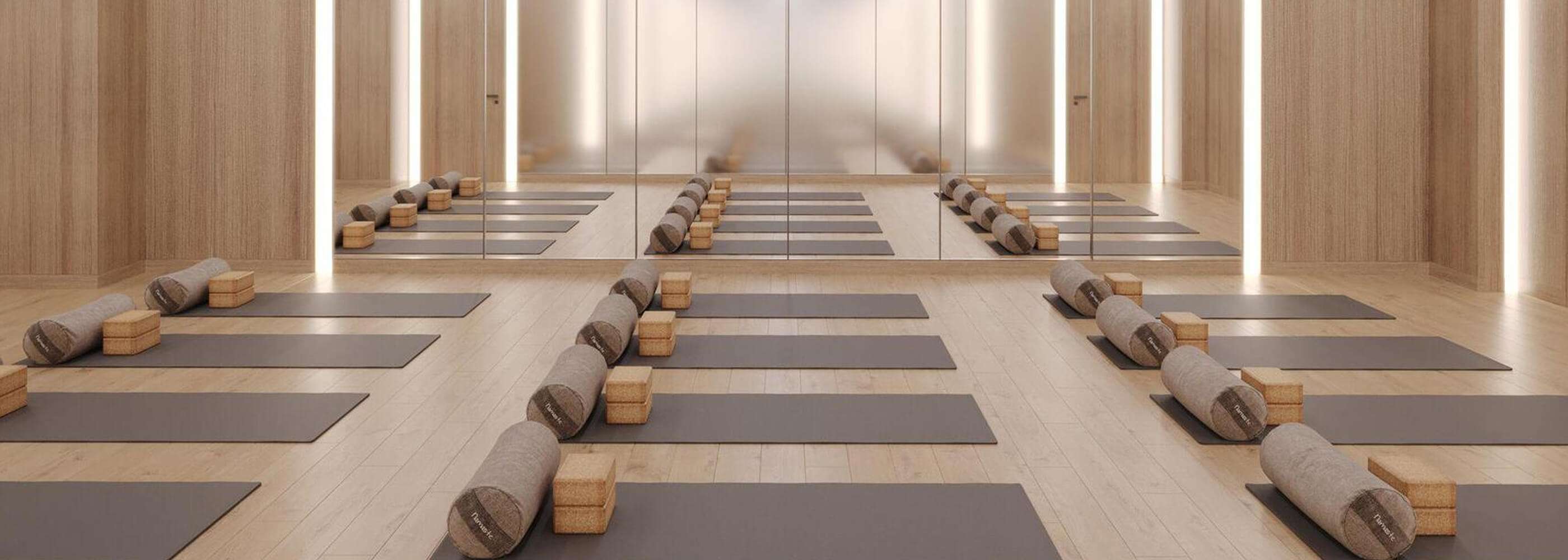 The yoga studio at Canyon Ranch Fort Worth