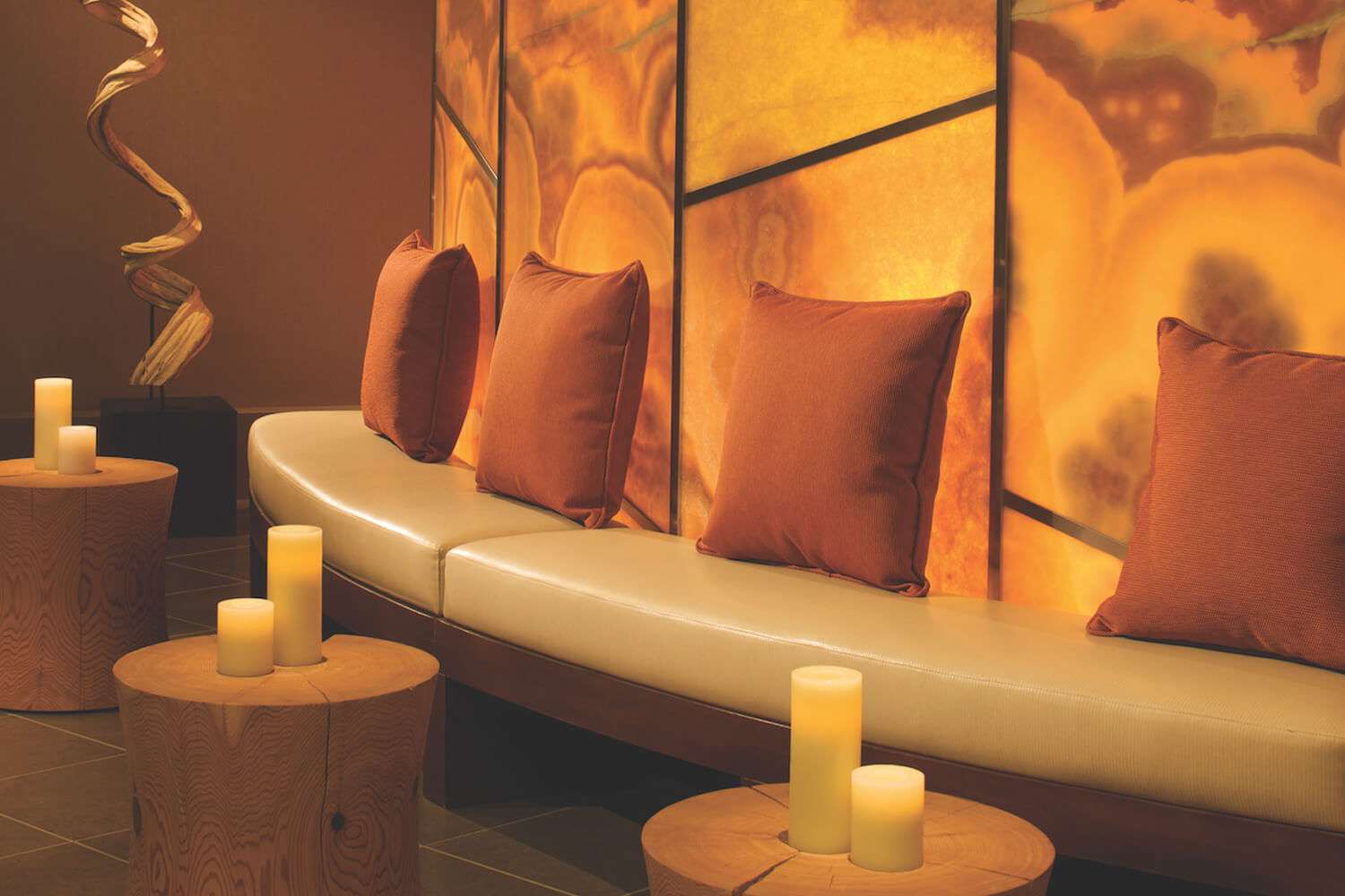 The conservatory at Canyon Ranch Las Vegas