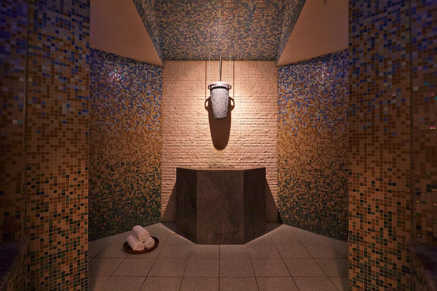 A woman in the lyconium at Canyon Ranch Las Vegas