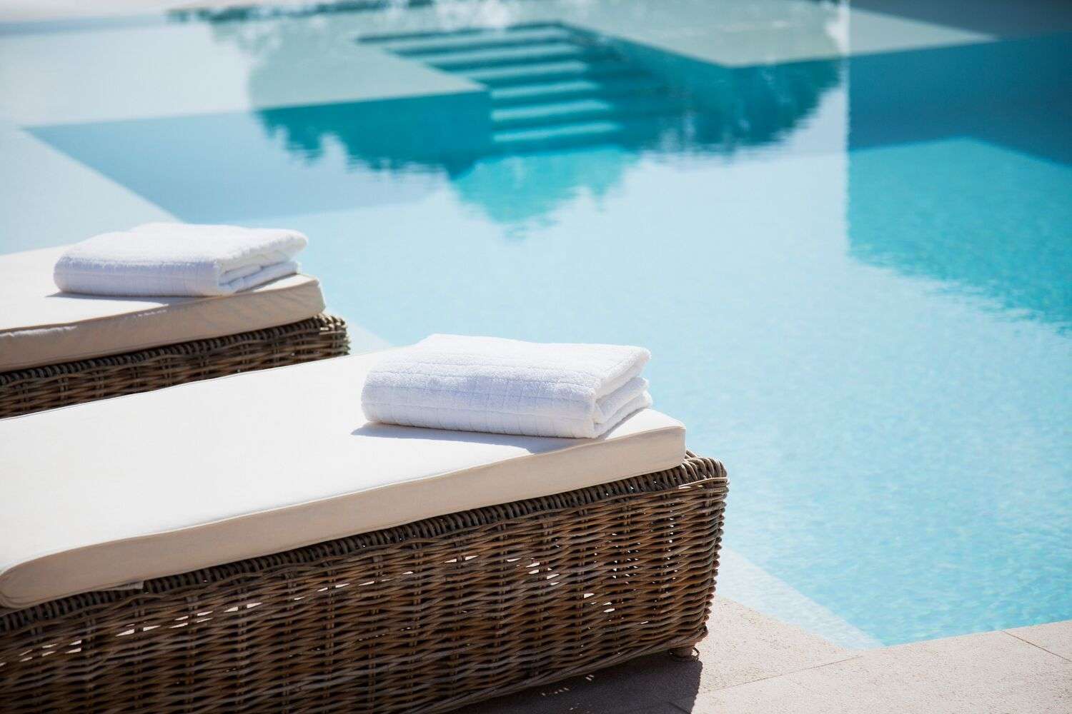 Close Up Pool and Daybed 