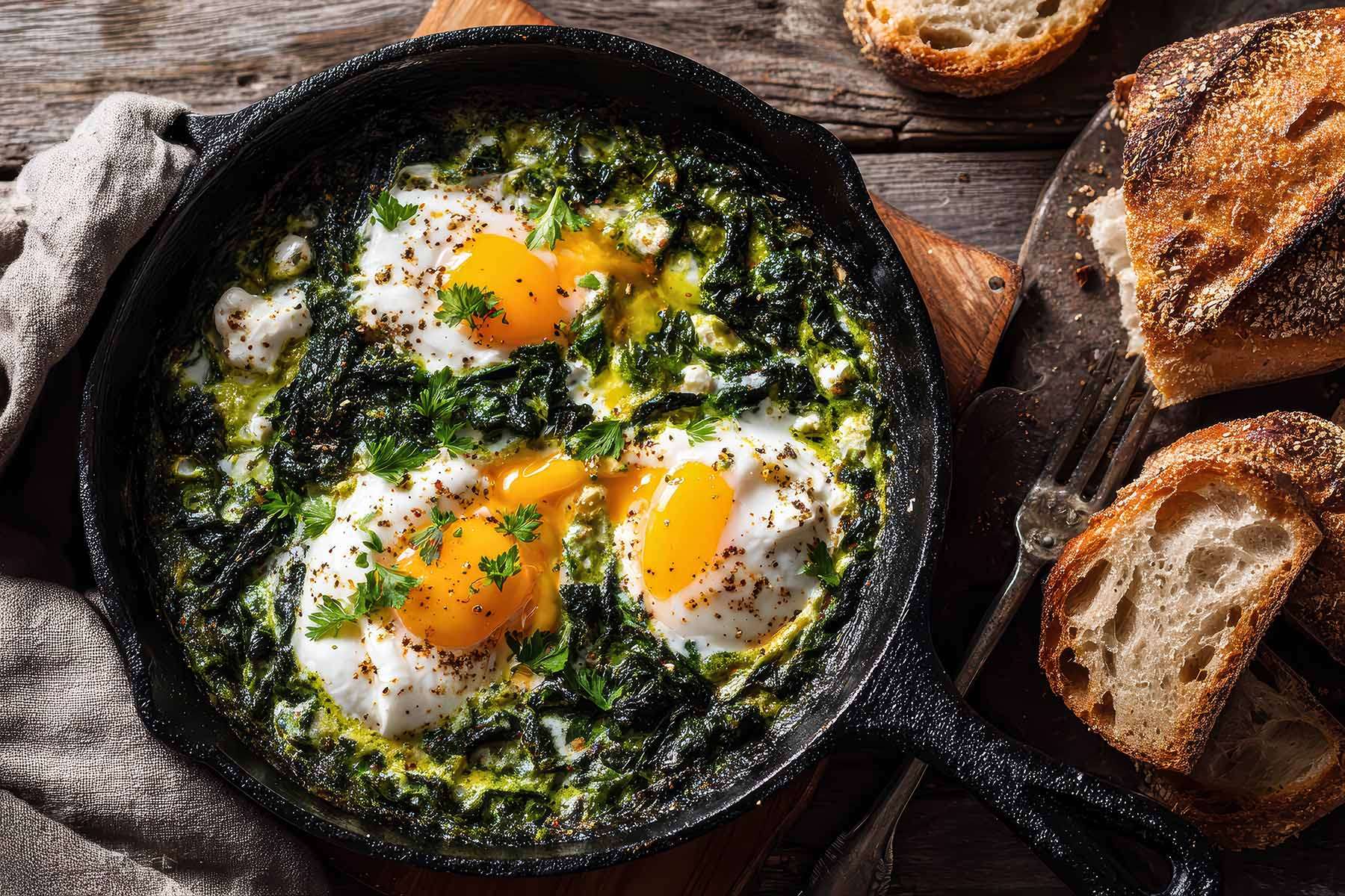Green Shakshuka