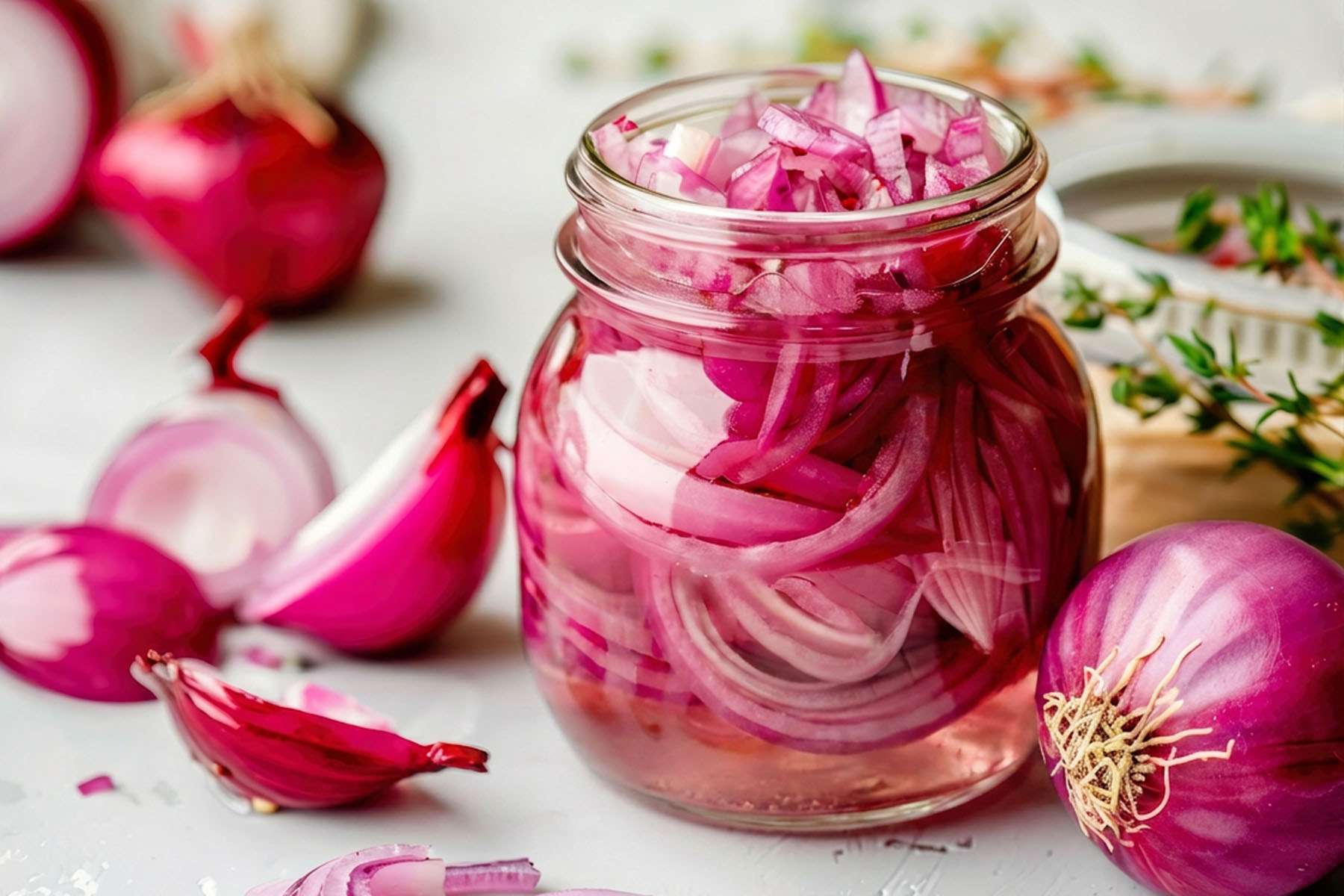 Pickled Red Onions 